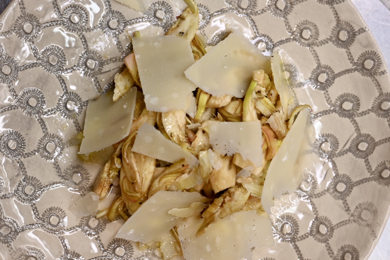 Schritt 2: Artischocken Salat zusammenstellen