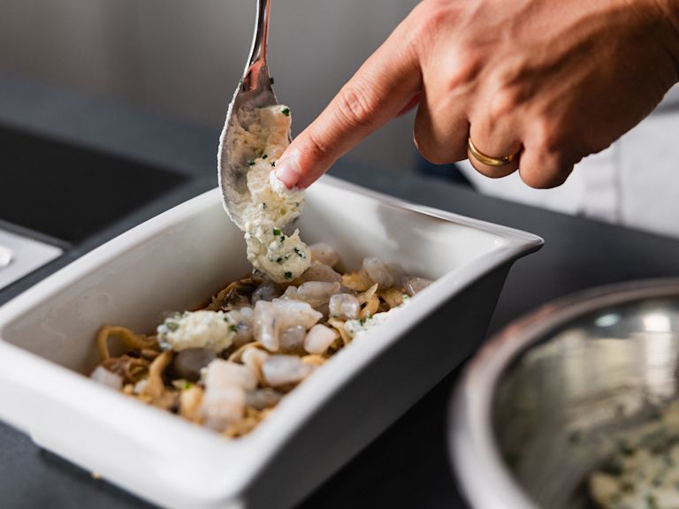 Schritt 4: Swiss Shrimps vorbereiten Schritt 4: Swiss Shrimps vorbereiten