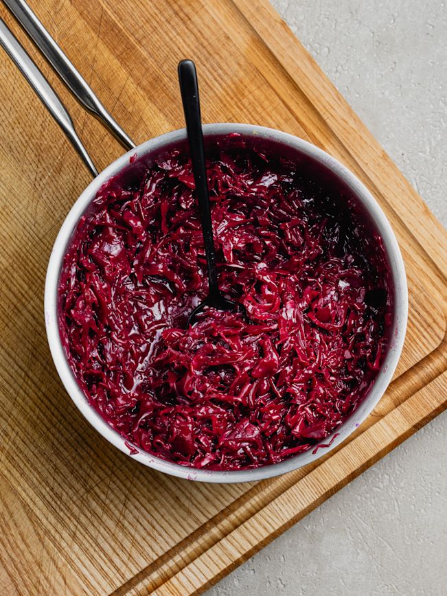 Glasiertes, herbstliches Rotkohl Rezept Glasiertes, herbstliches Rotkohl Rezept