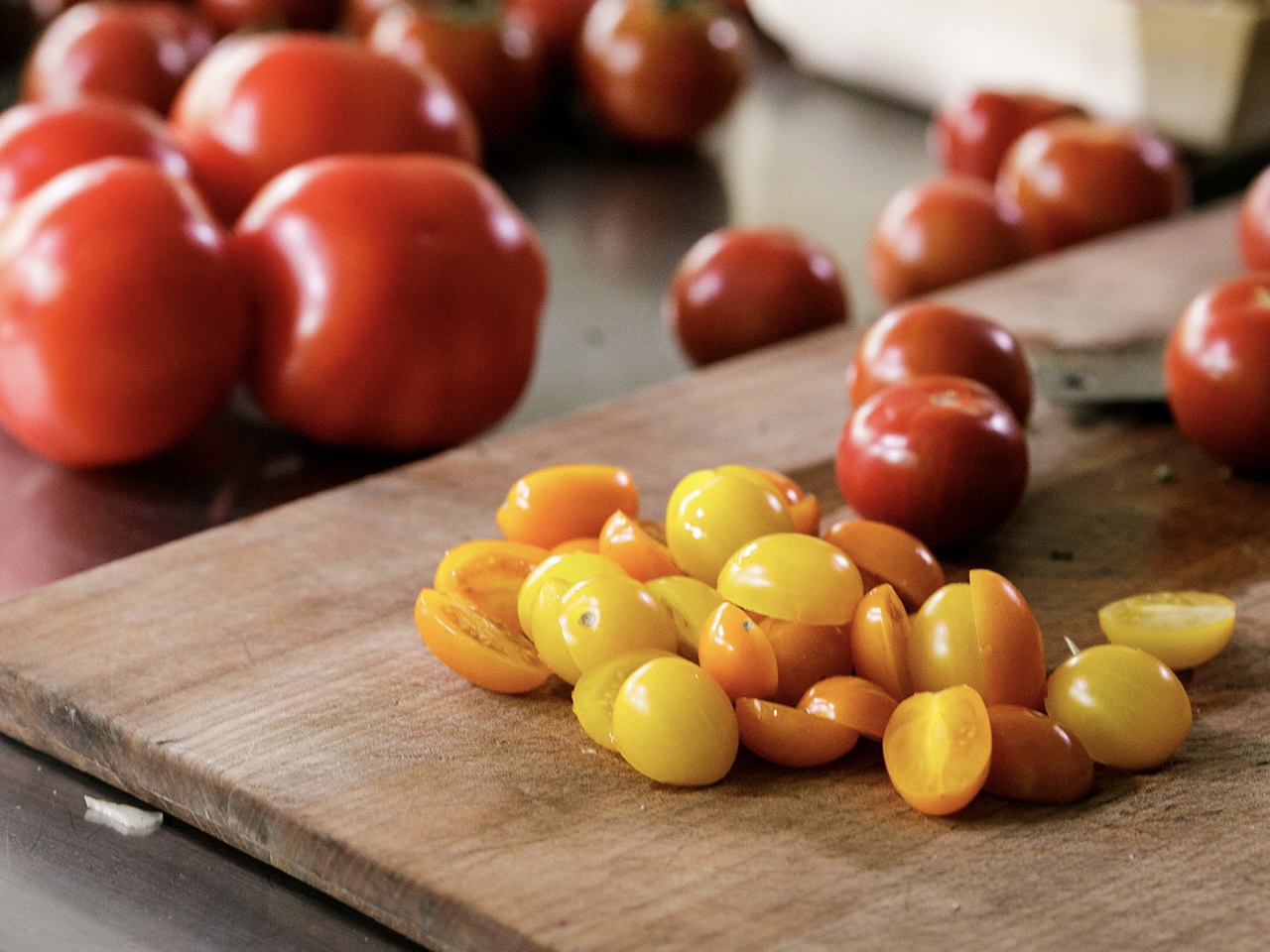 Schritt 3: Tomaten für Veganes Tomatencurry garen 
