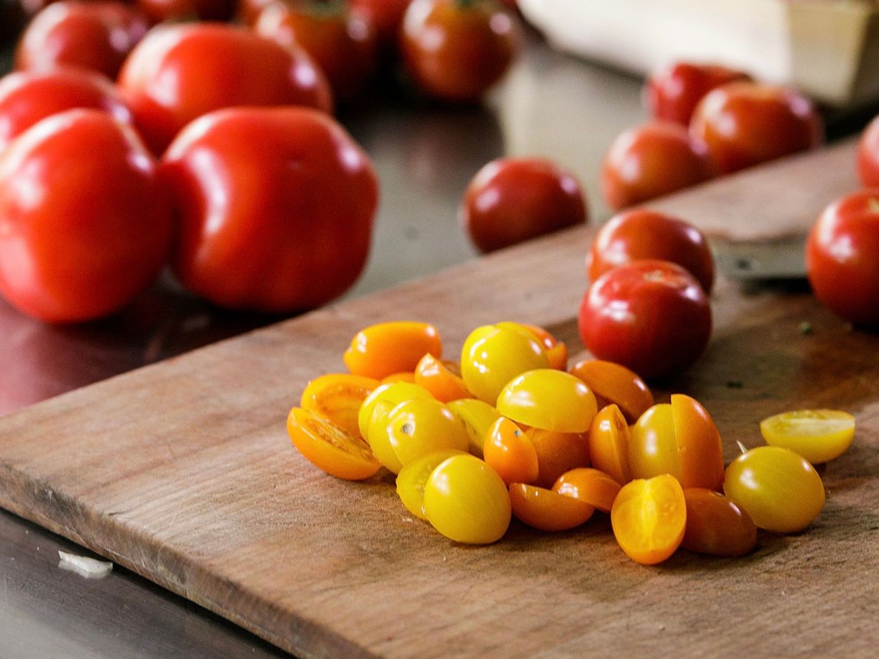 Schritt 3: Tomaten für Veganes Tomatencurry garen