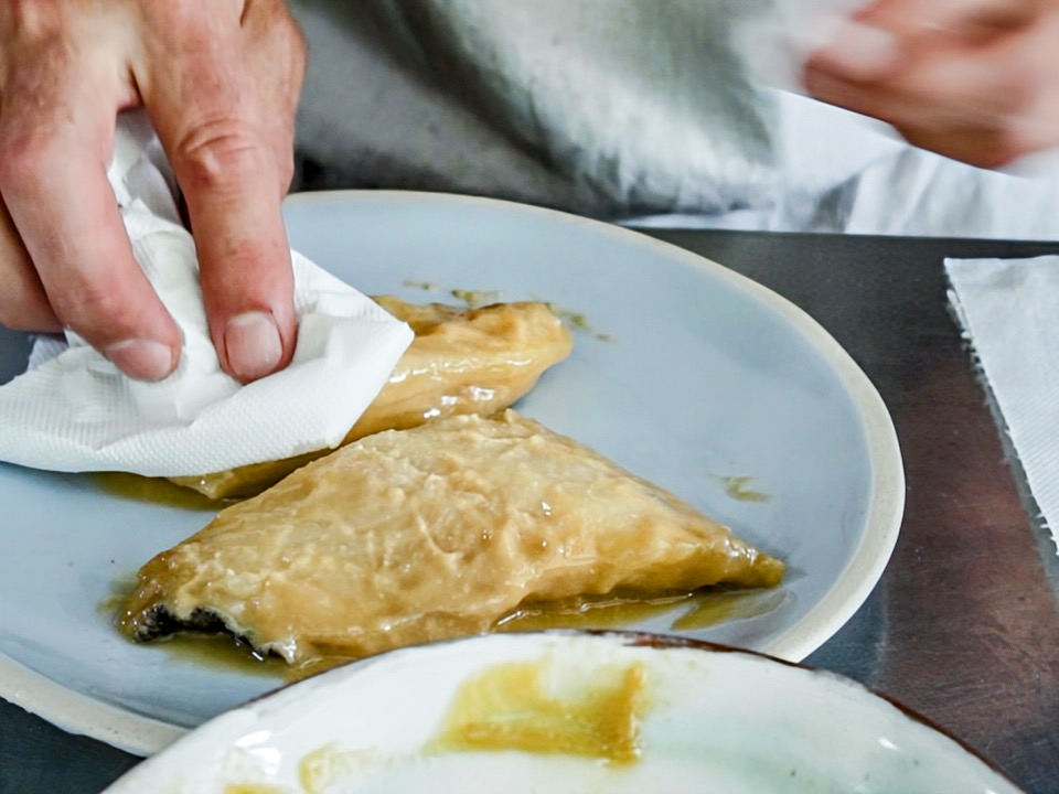 Schritt 2 : Fisch garen und anrichten