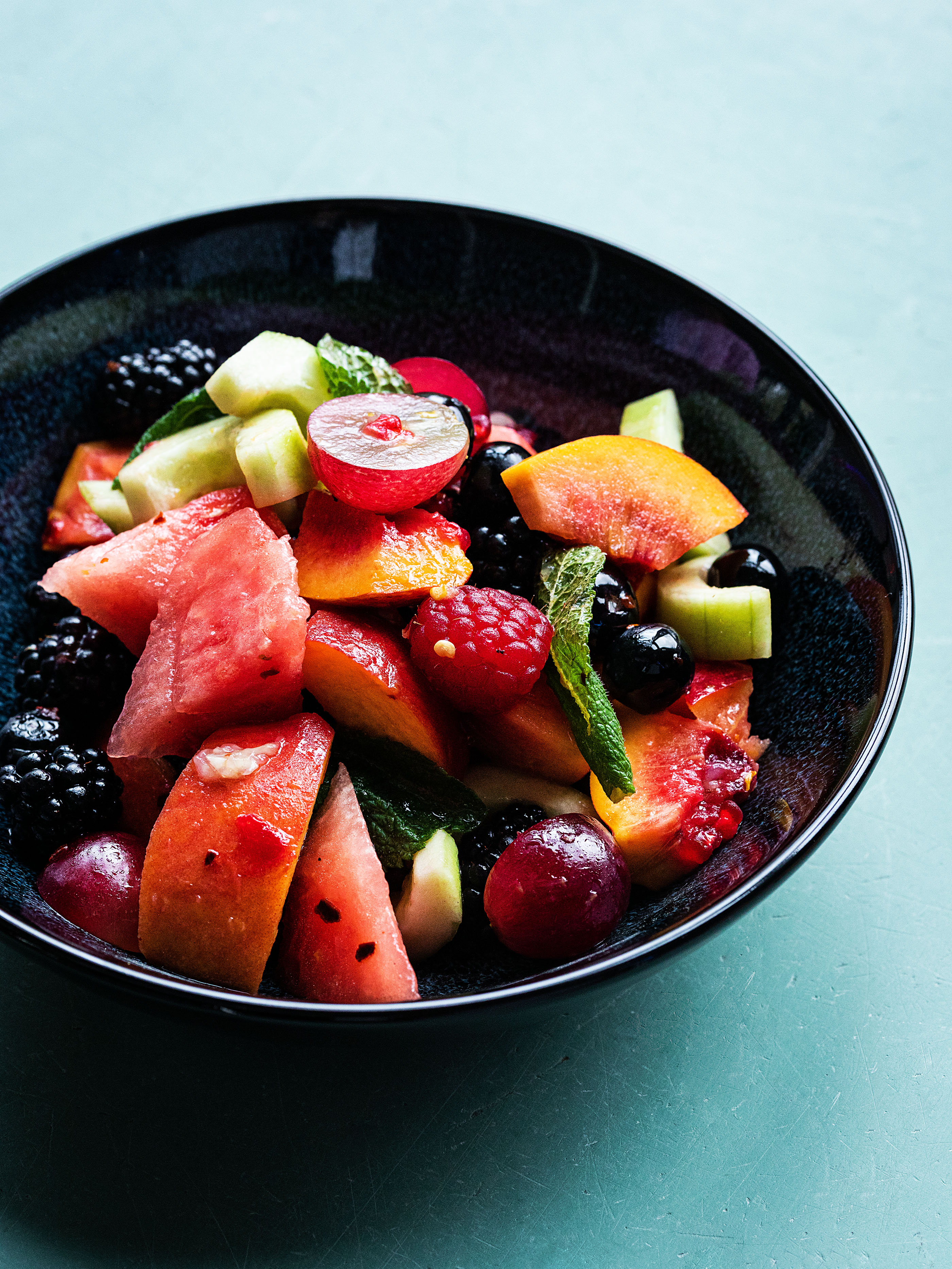 Spicy Frucht- und Beerensalat Rezept 3