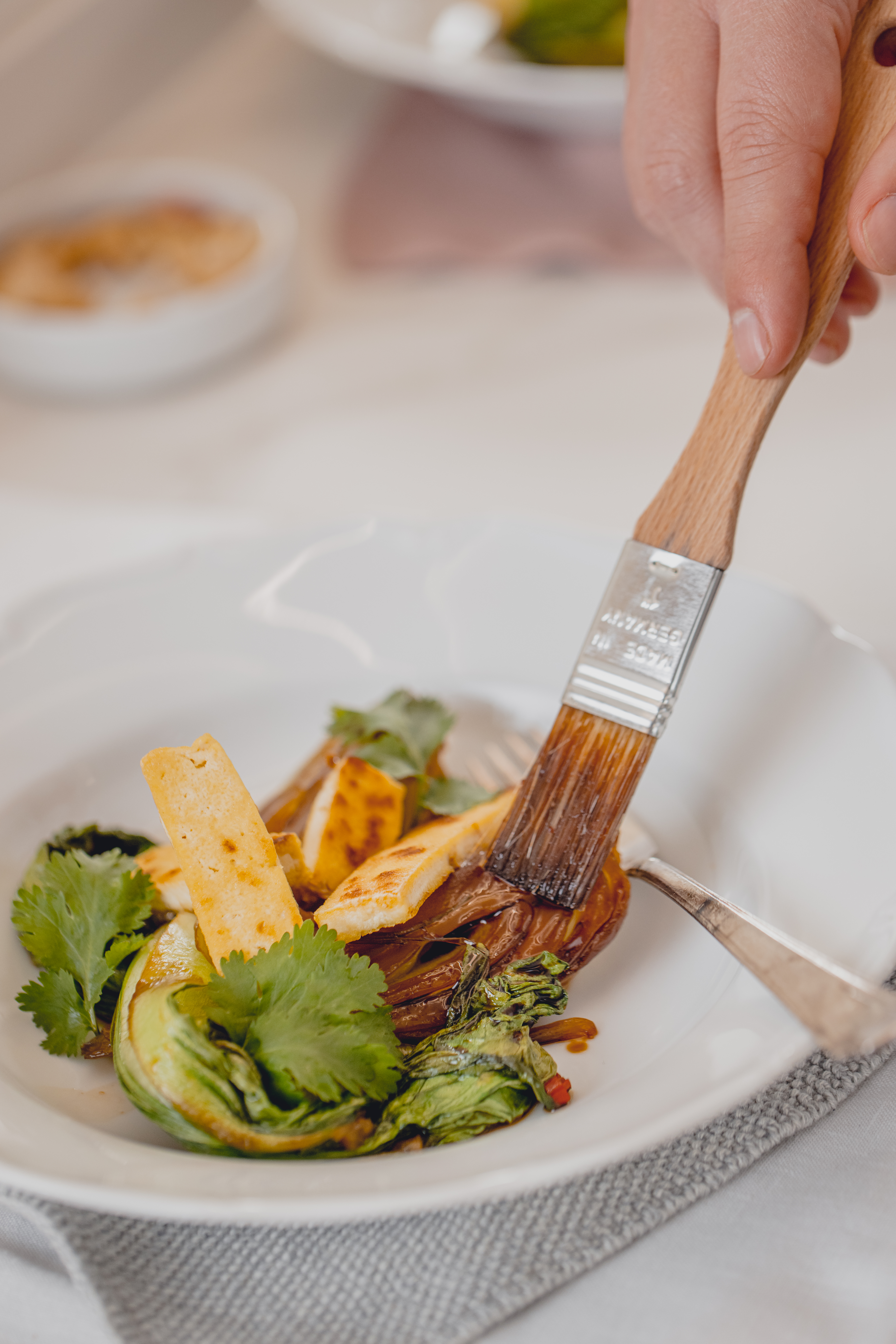 Gebratener Tofu mit Chili und Pak Choi HOMEMADE