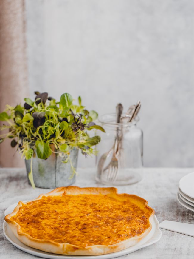 Kürbis Quiche Rezept Kürbis Quiche Rezept