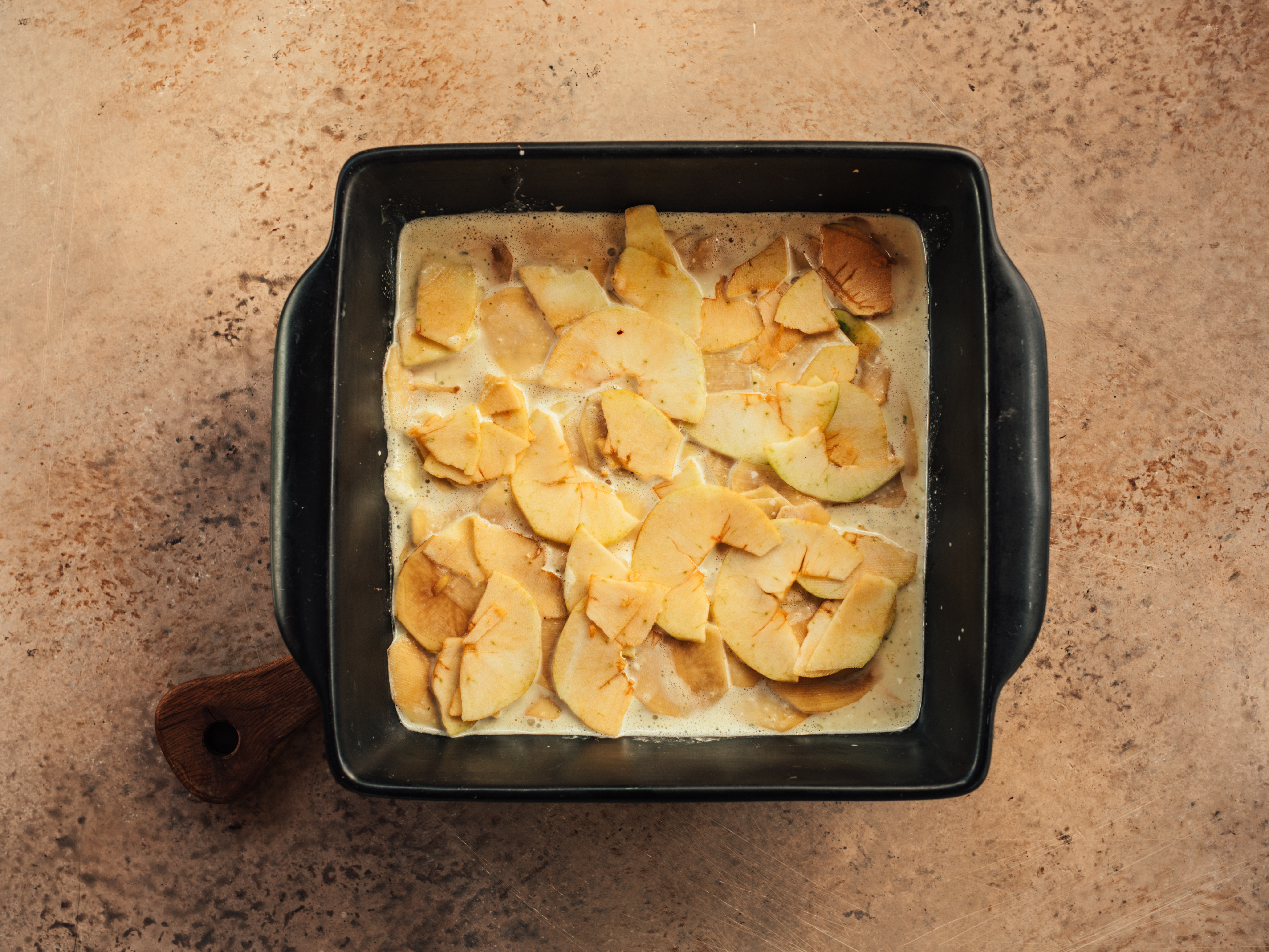 Schritt 4: Lasagne schichten und backen