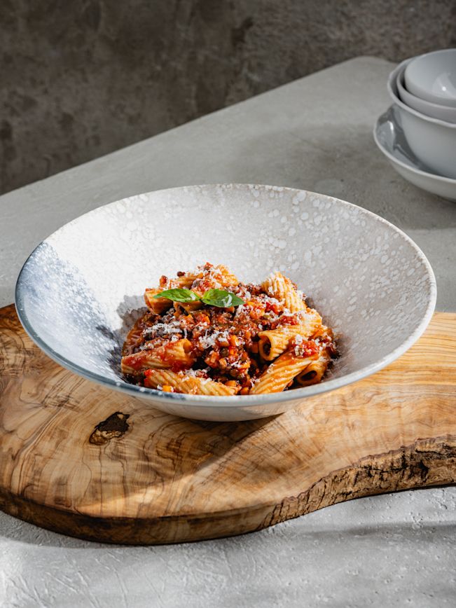 Vegane Linsen-Bolognese Rezept Vegane Linsen-Bolognese Rezept