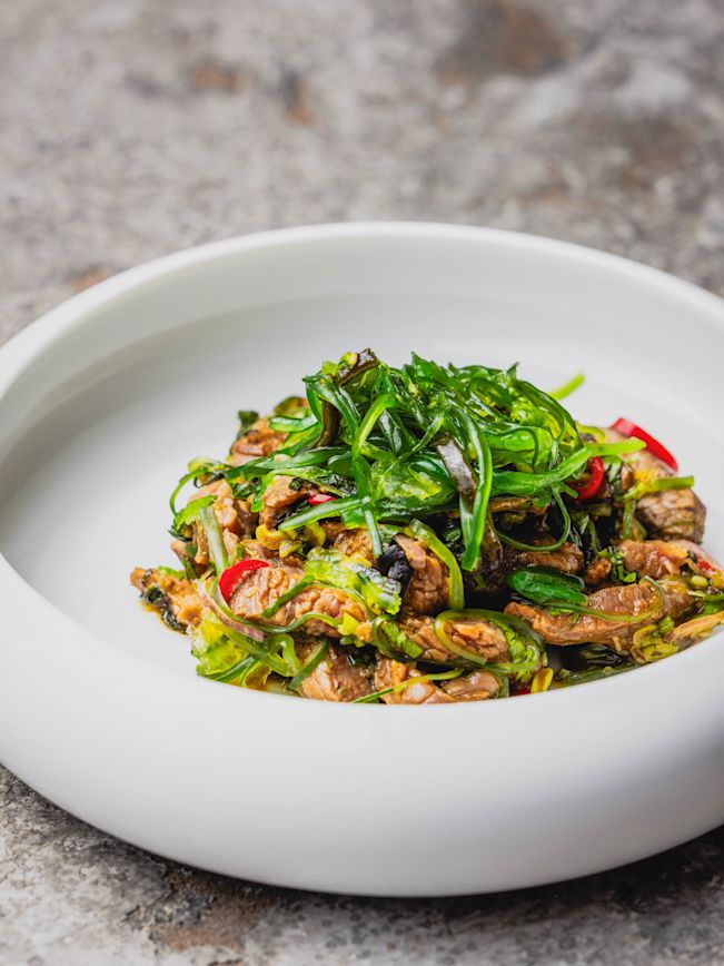Asiatischer Rindfleischsalat aus dem Petite Tender Rezept Asiatischer Rindfleischsalat aus dem Petite Tender Rezept