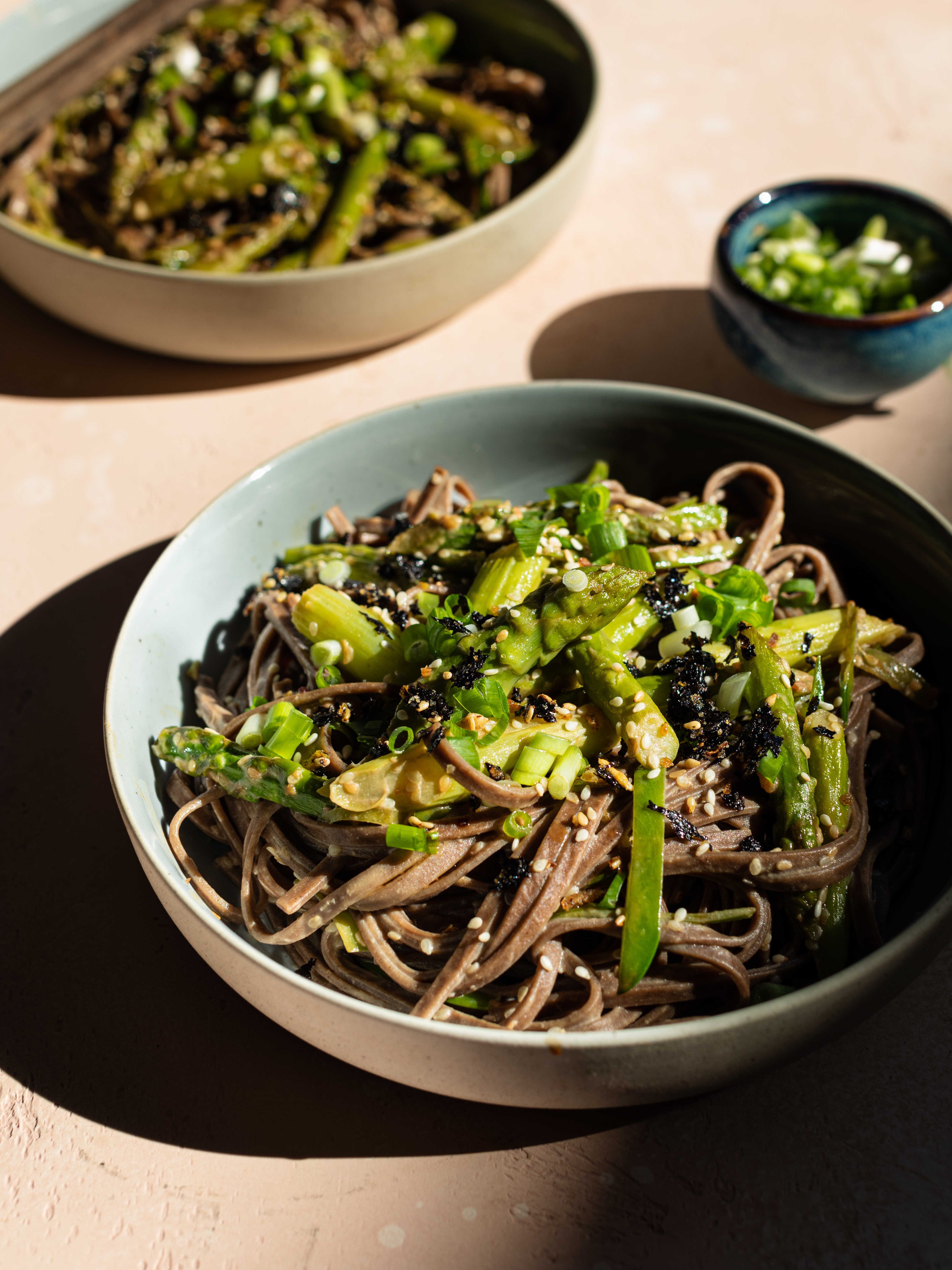 Soba Nudeln mit Sesam-Spargel Rezept 3