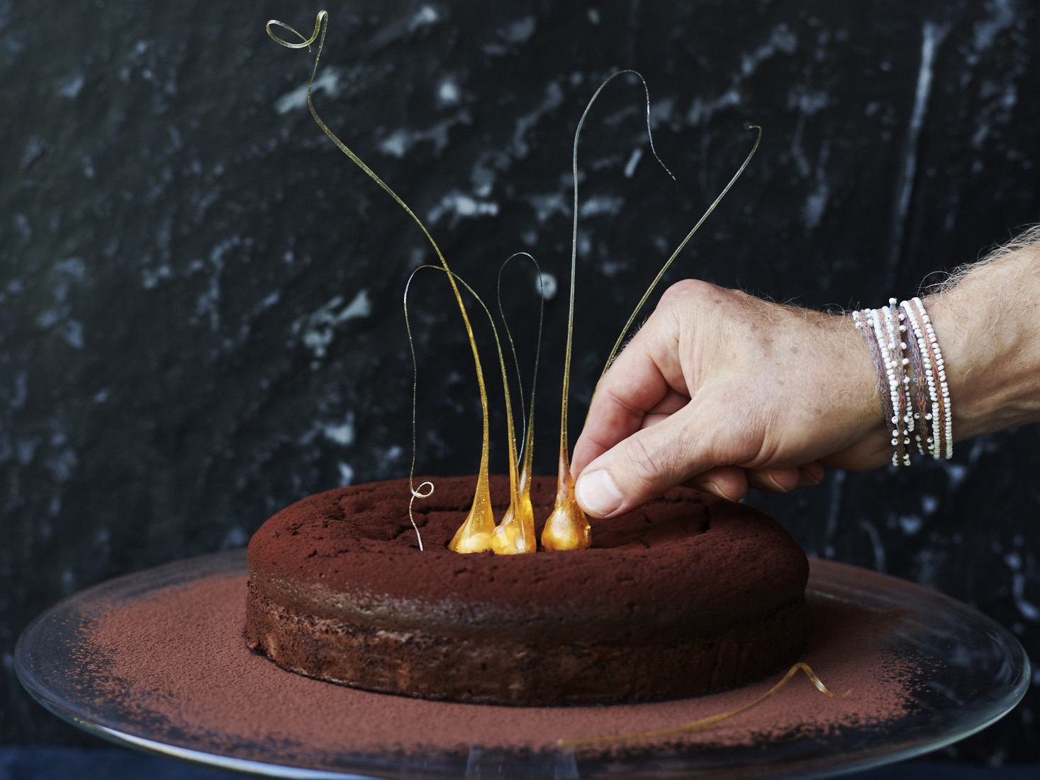 Schritt 7: Zubereitung der karamellisierten Haselnüsse für den glutenfreien Schokoladen-Haselnuss-Kuchen
