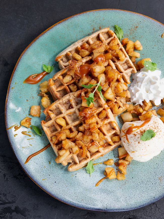 Apfel-Zimt Waffeln Rezept 1 Apfel-Zimt Waffeln Rezept 1