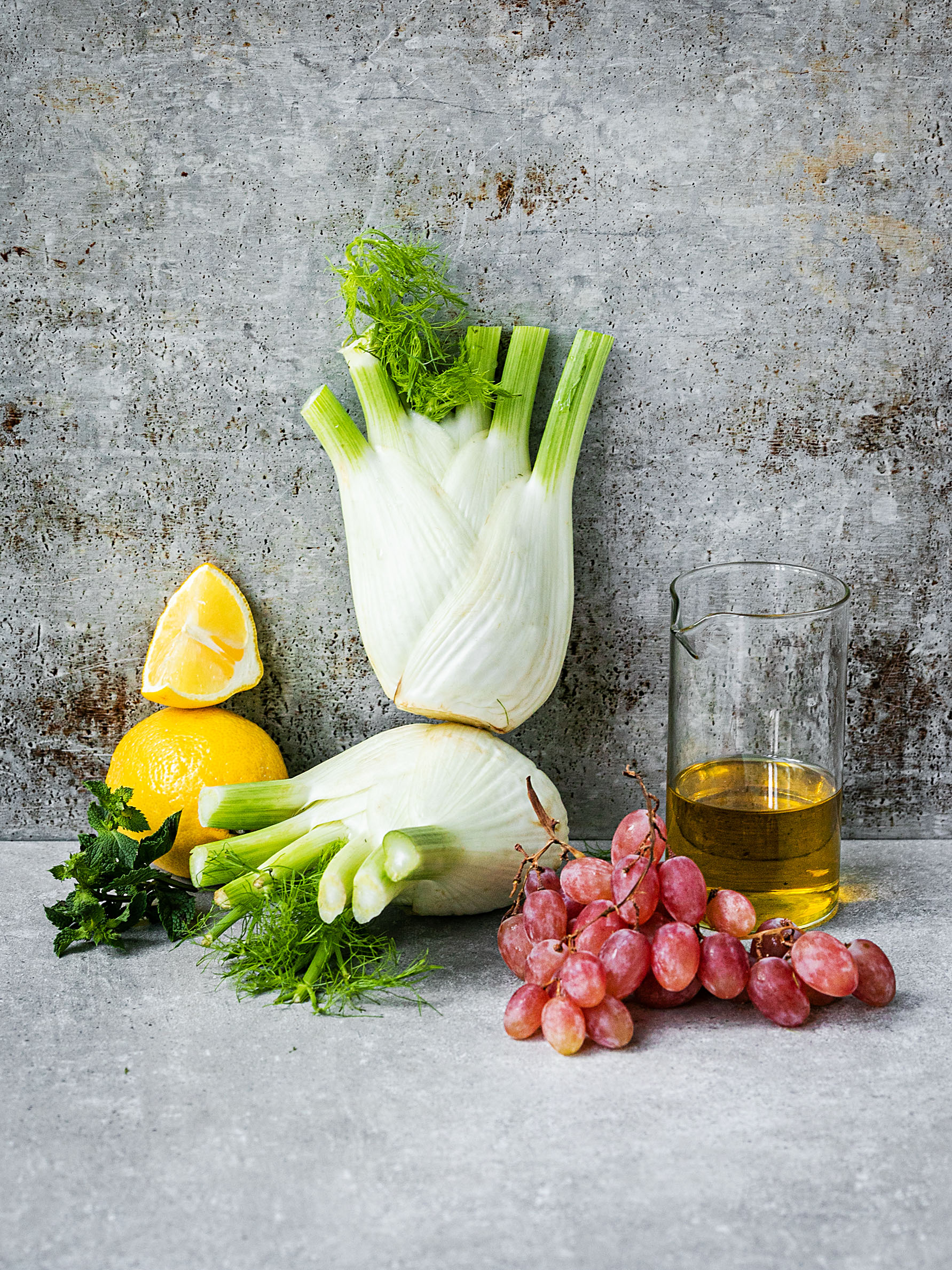 Fenchelsalat mit Pistazien und ofengetrockneten Trauben Rezept 2