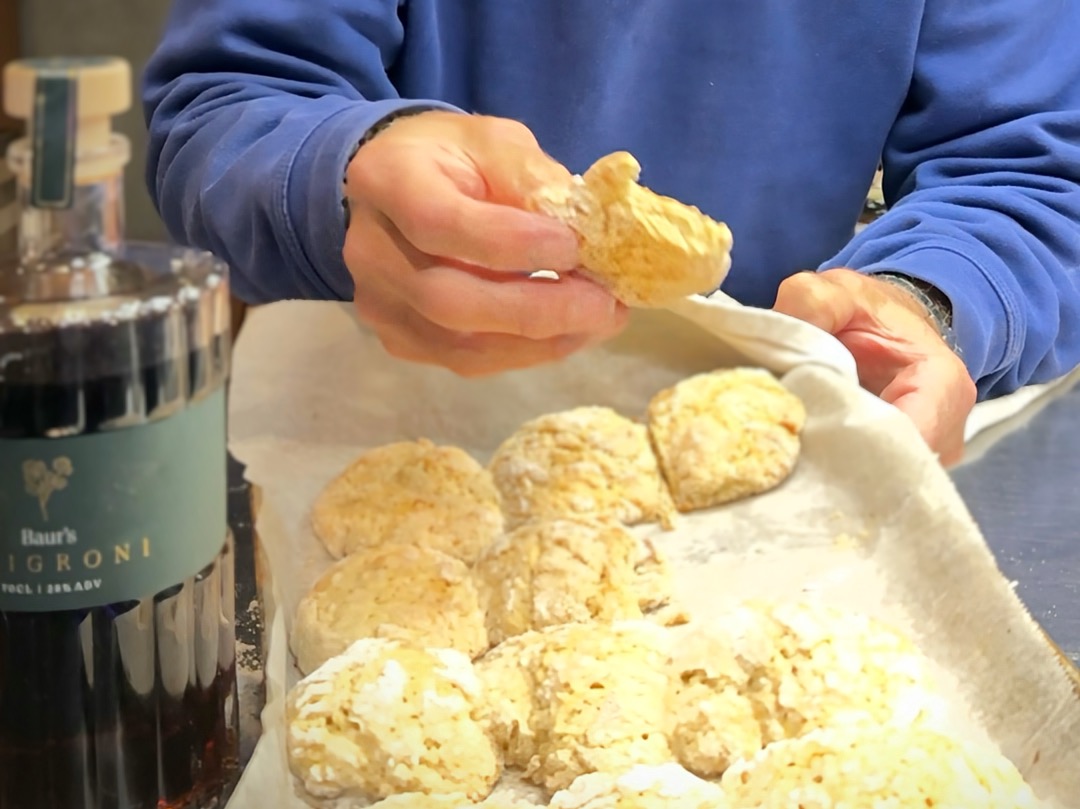 Schritt 2: Biscotti Edigroni formen und backen