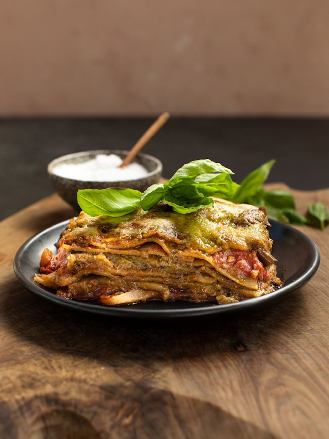 Auberginen-Lasagne Rezept1 Auberginen-Lasagne Rezept1