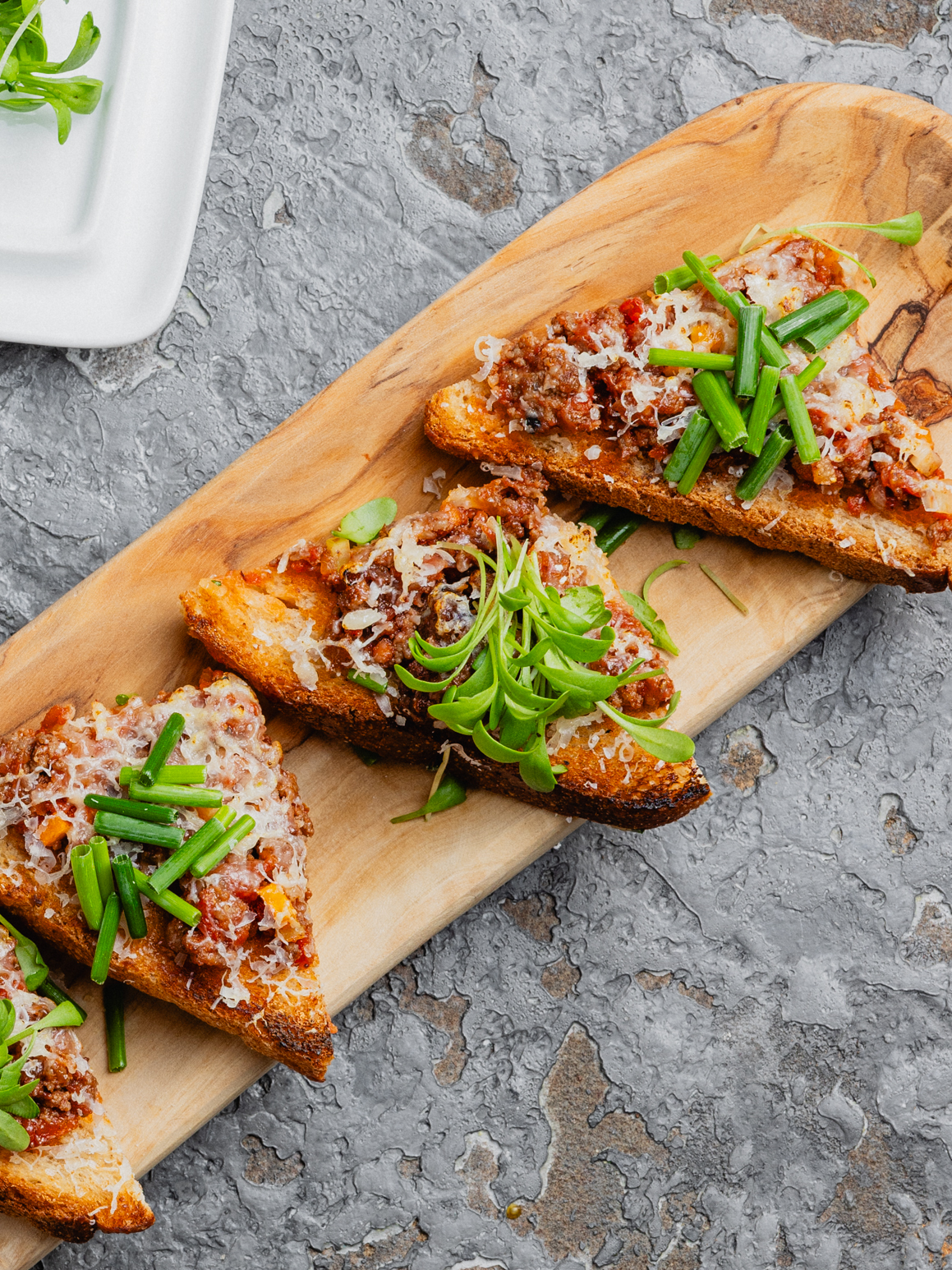 Bolognese-Toast mit Parmeggiano Rezept 2