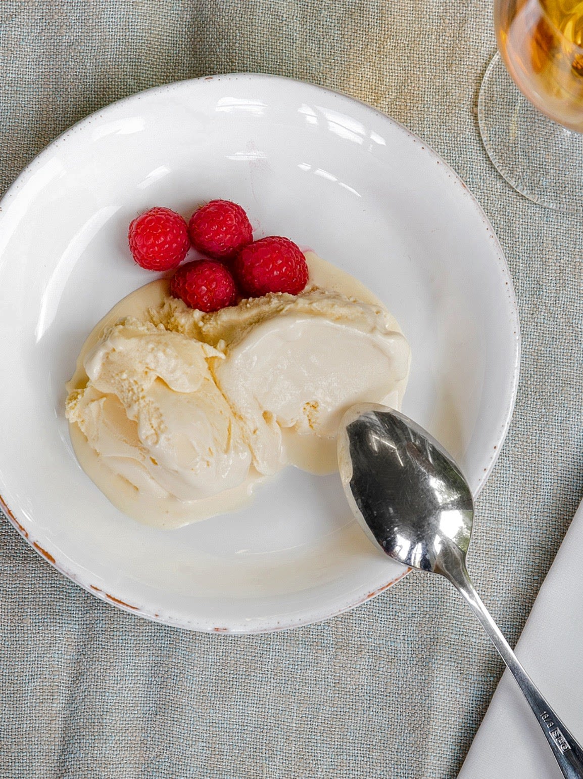 Recette de glace au mascarpone et au miel