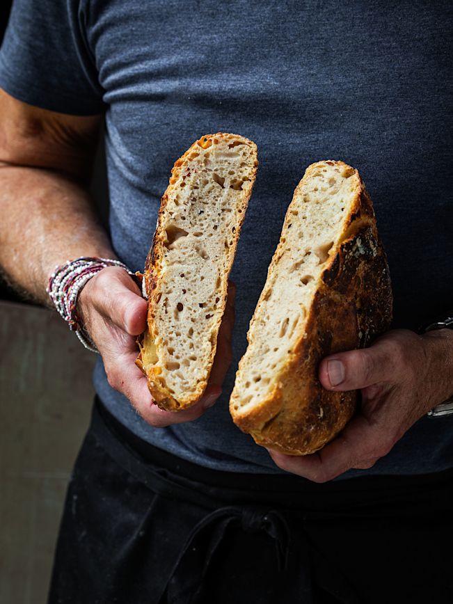 No Knead Bread backen Rezept No Knead Bread backen Rezept