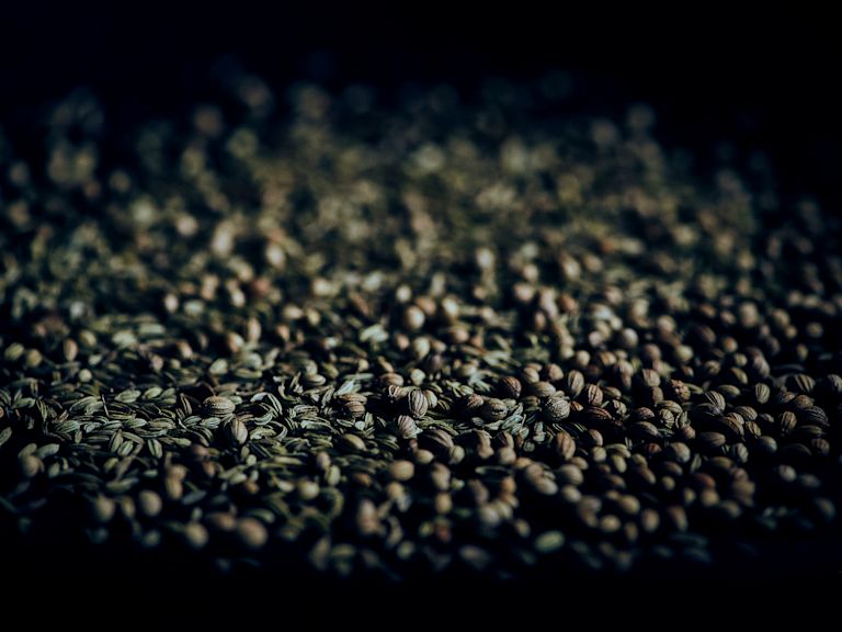 Schritt 2:  Die Gewürze in der Paste einrühren und alles noch einmal durchmixen Schritt 2:  Die Gewürze in der Paste einrühren und alles noch einmal durchmixen