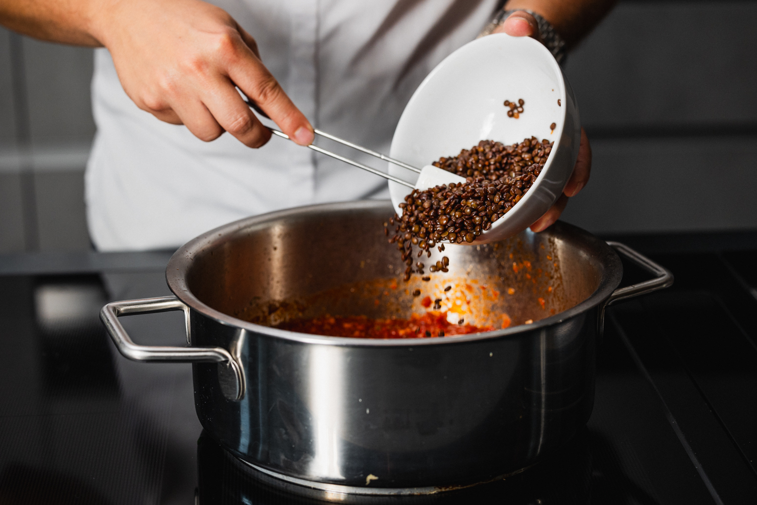 Schritt 1: Linsen vorbereiten