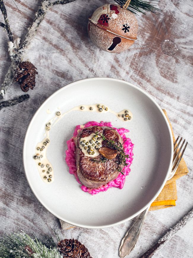 Rindsfilet mit rassiger Pfeffersauce Rezept Rindsfilet mit rassiger Pfeffersauce Rezept