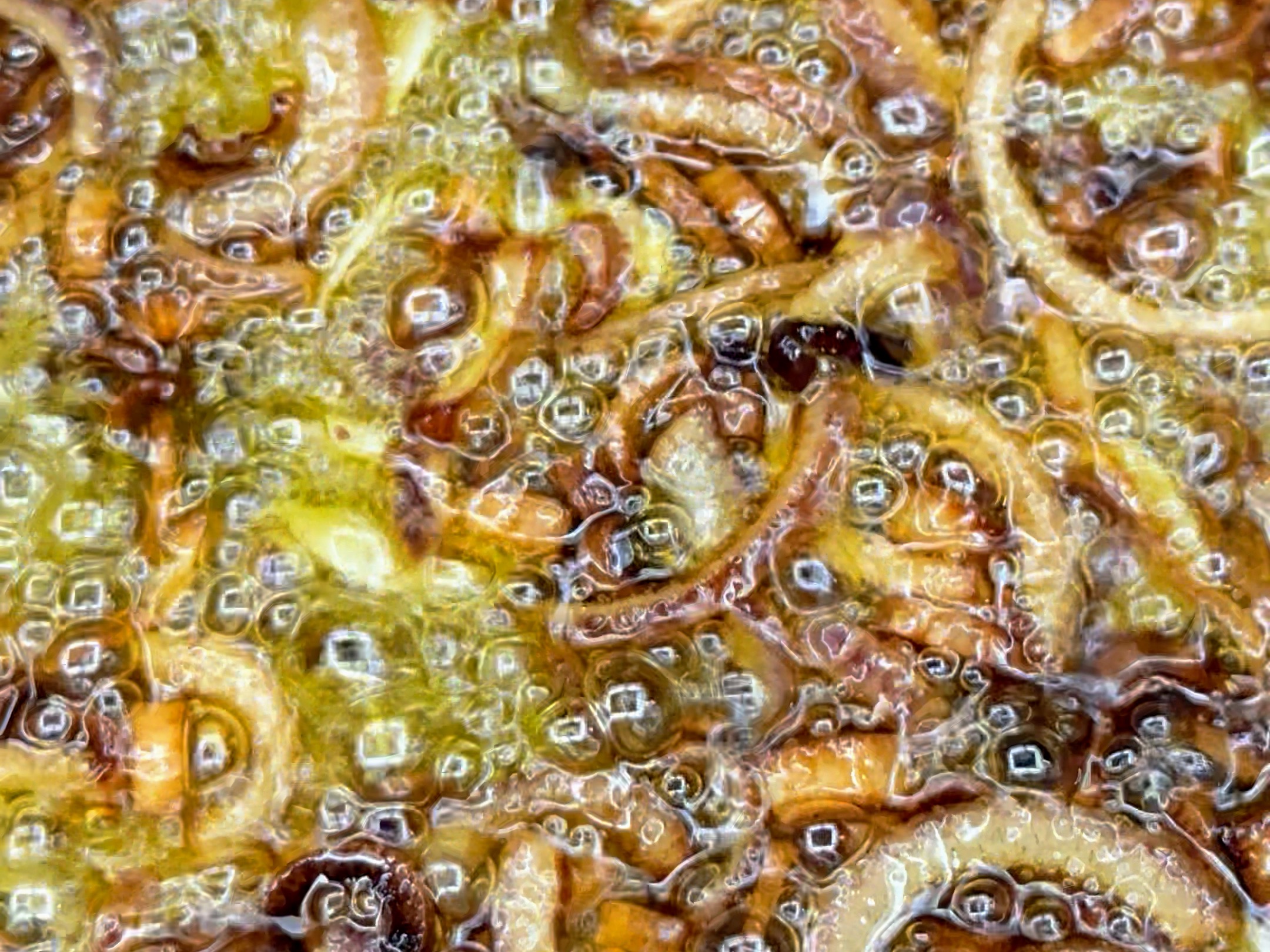 Schritt 2: Zuerst die Schalotten, dann den Knoblauch, den Ingwer und die Erdnüsse frittieren