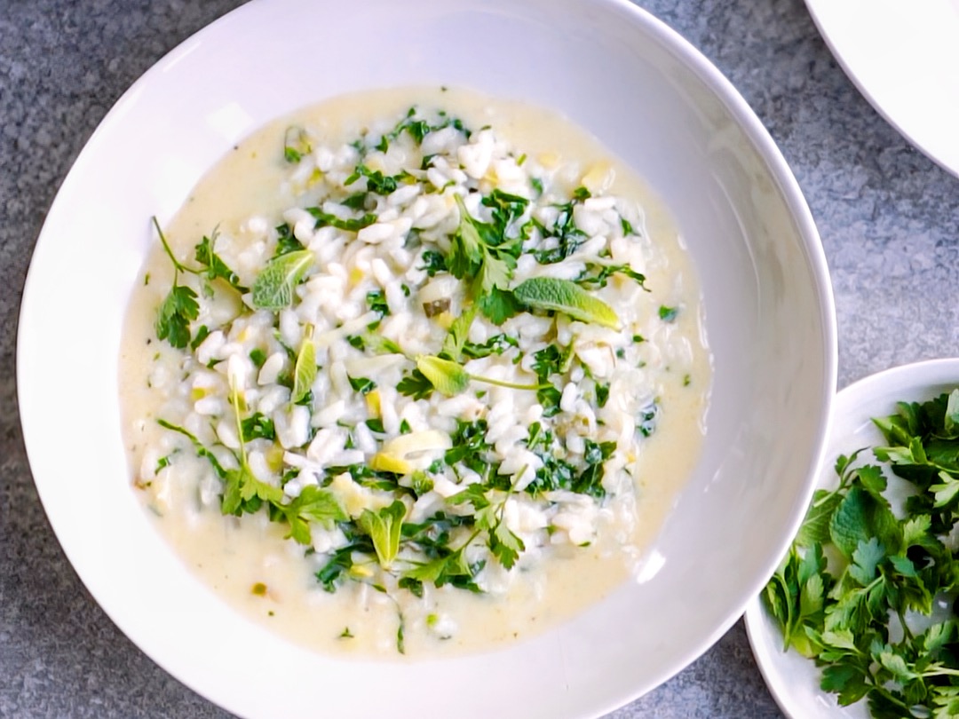 Schritt 3: Risotto Verdissimo anrichten