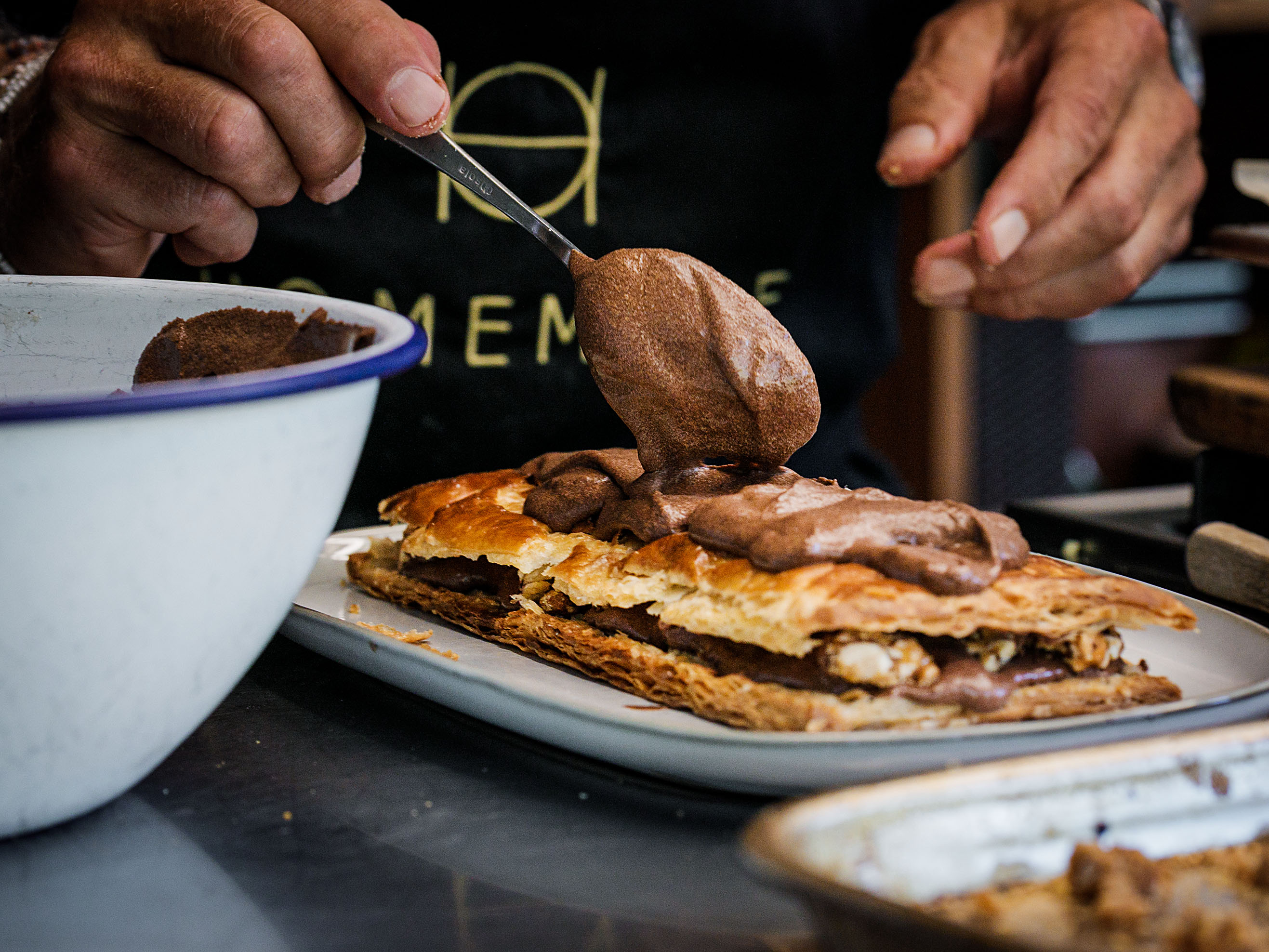 Schritt 5: Nächste Schicht für das Millefeuille.