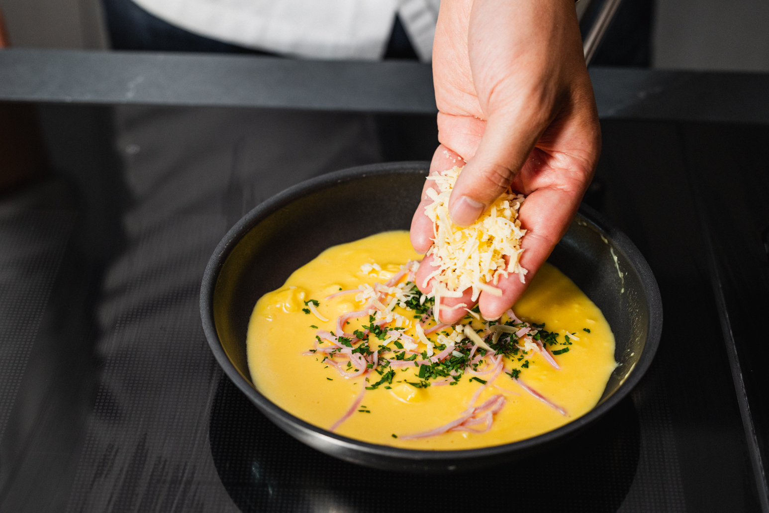 Schritt 3: Omelette zubereiten