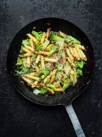 Penne mit Broccoli und Pancetta pangrattato Rezept