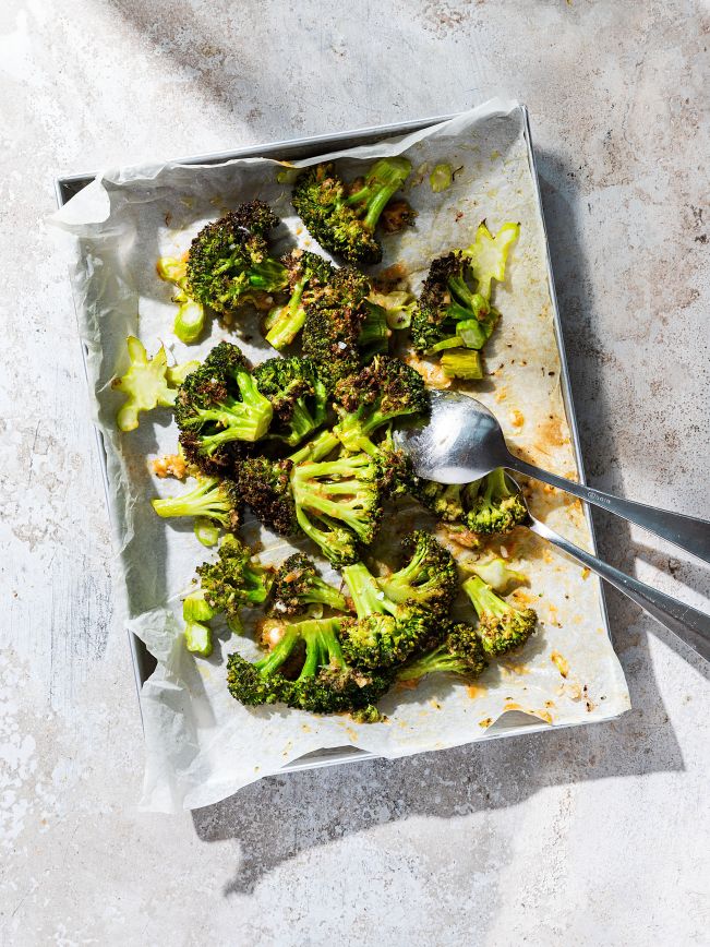 Miso Butter Röst Brokkoli Rezept  Miso Butter Röst Brokkoli Rezept