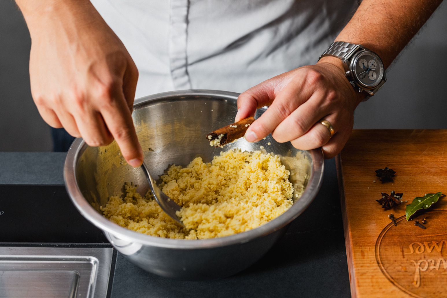 Schritt 3: Bulgur fertig stellen