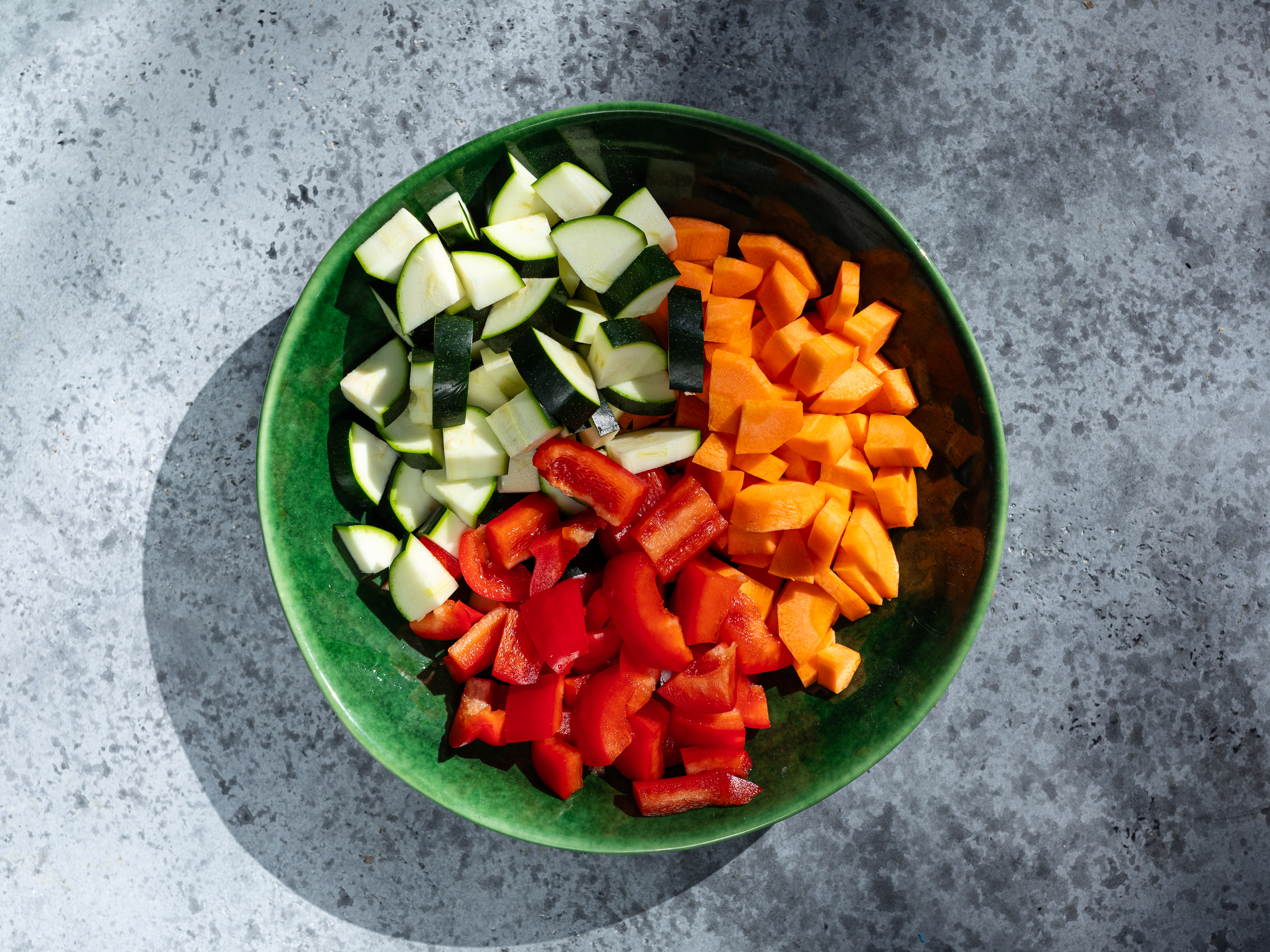 Schritt 2: Gemüse für Tempeh-Cashew Stir Fry schneiden 