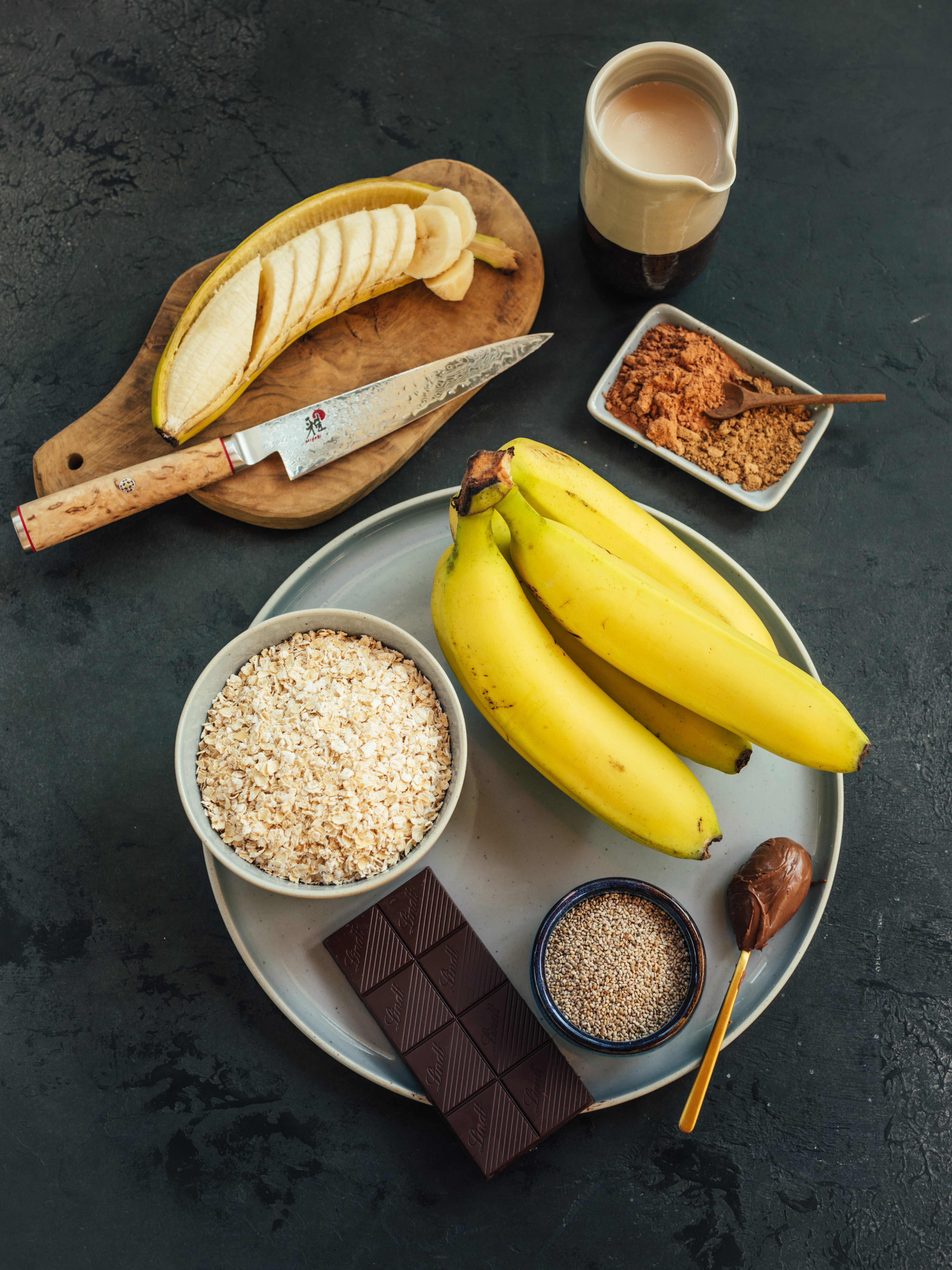 Schoko-Banane Porridge Rezept 3