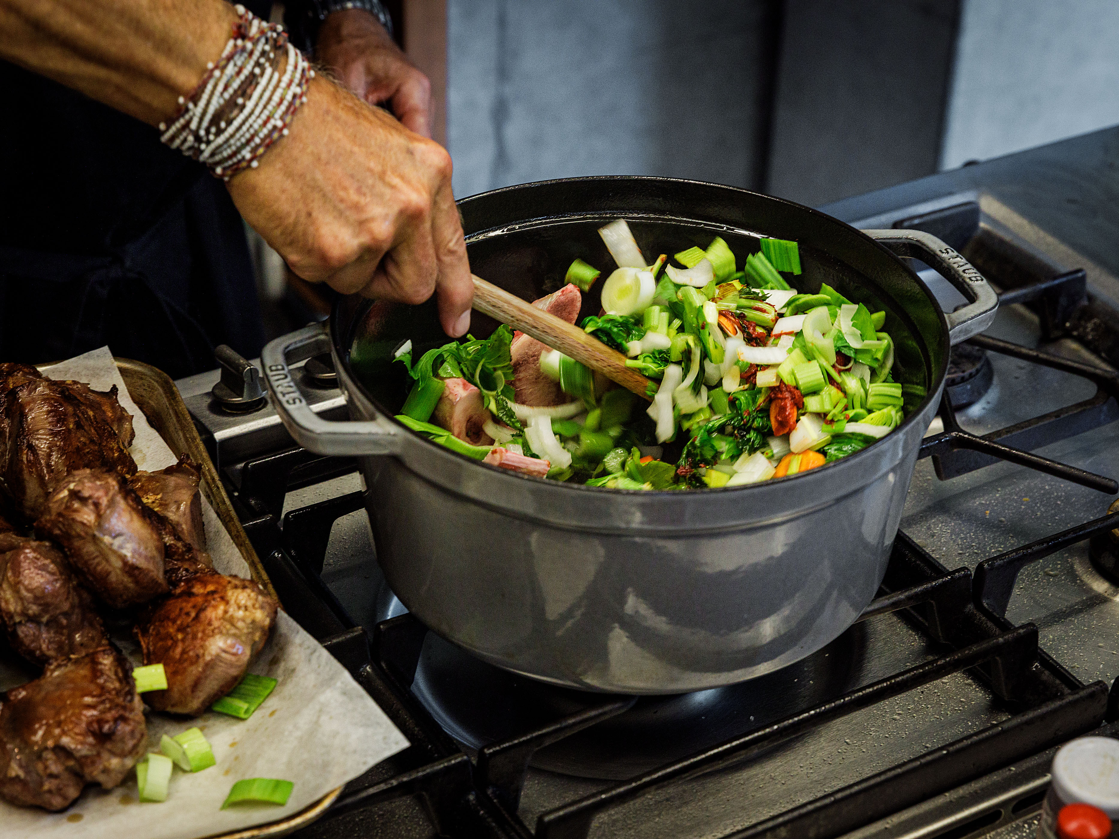 Schritt 2: Braten für Brasato all'Amarone schmoren 