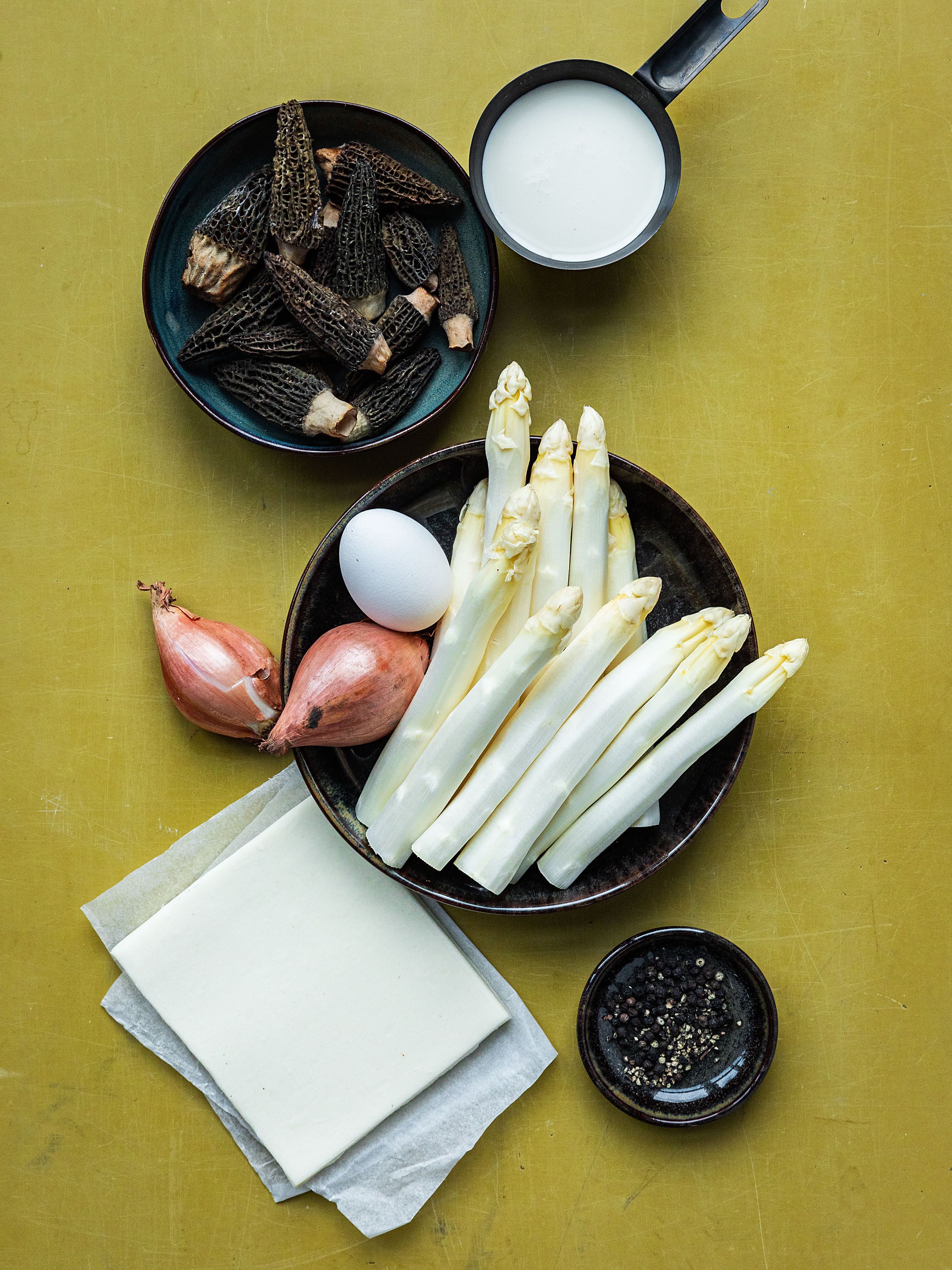 Spargel mit Morcheln im Blätterteig Rezept 5