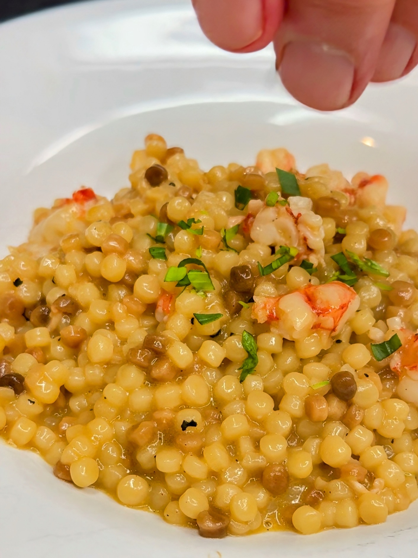 Hummer Fregola Sarda Rezept 3