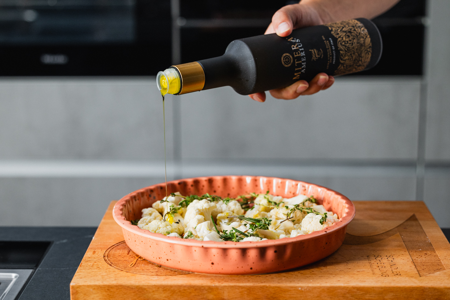 Schritt 3: Blumenkohl backen