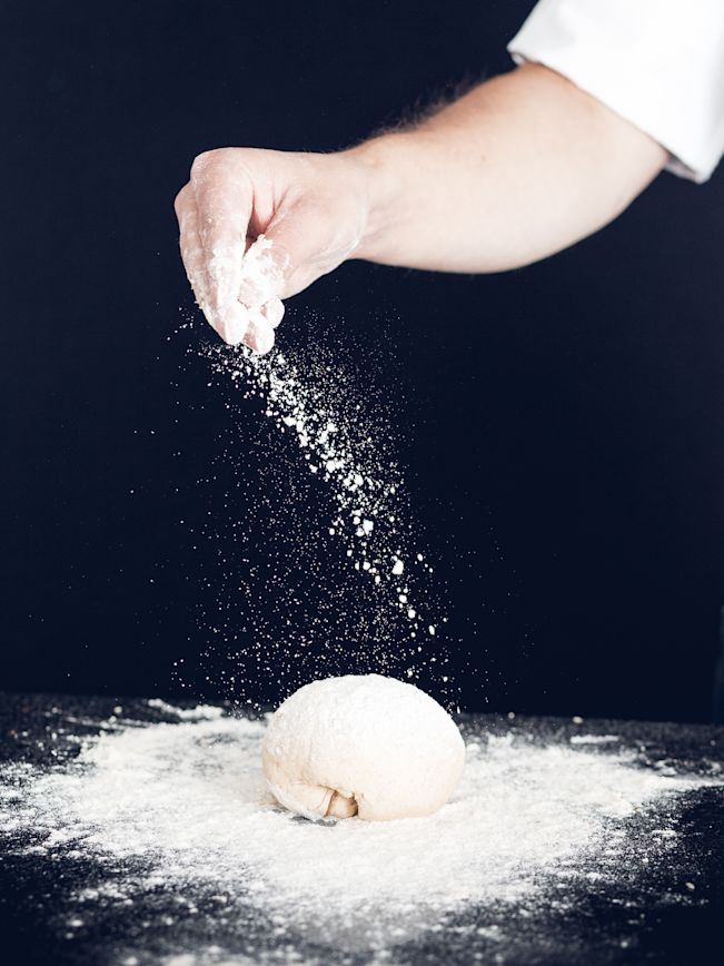 Flammkuchen-Teig Rezept Flammkuchen-Teig Rezept