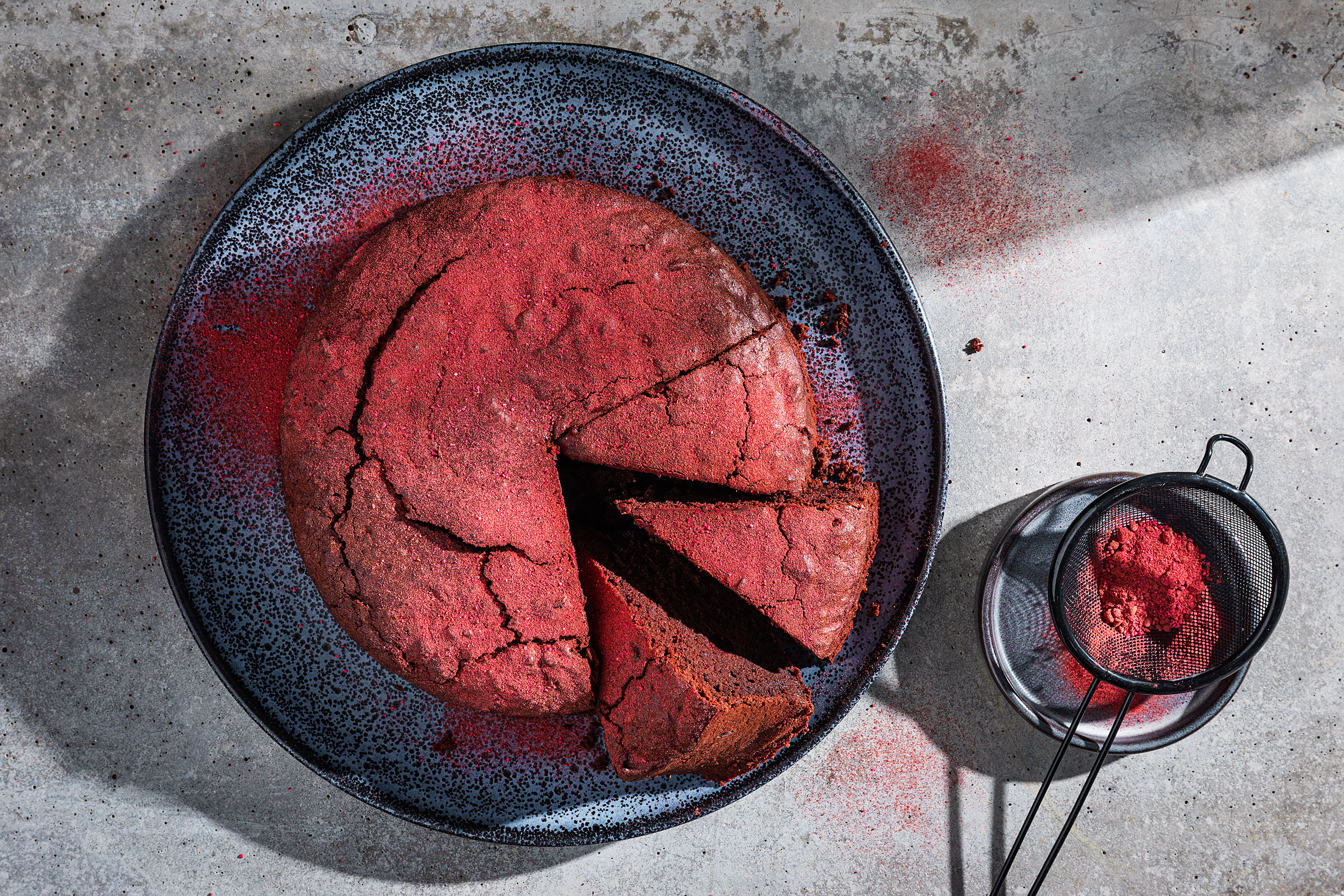 Schritt 4: Schokoladen-Randen-Kuchen backen