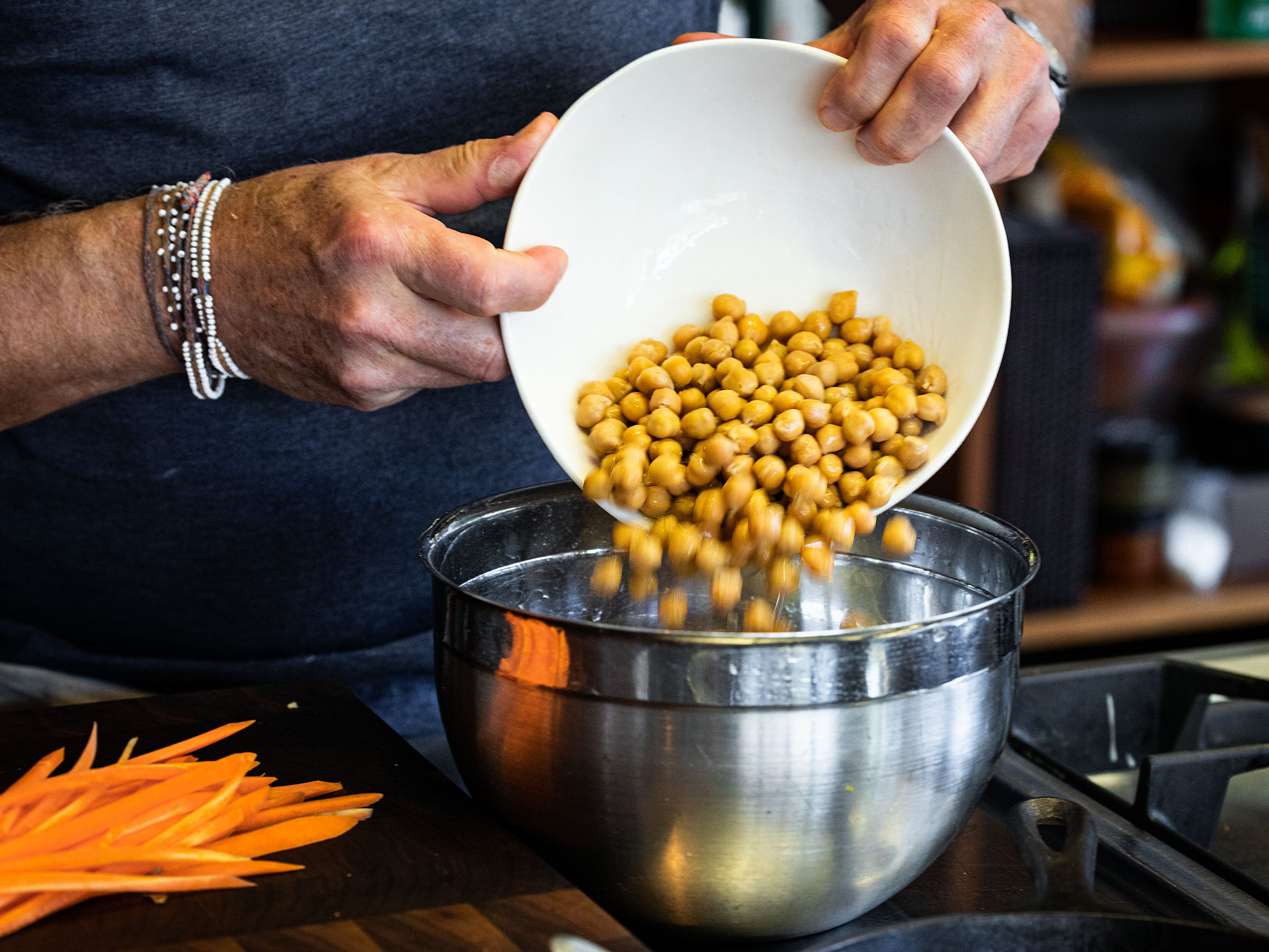 Schritt 2: Salat zubereiten