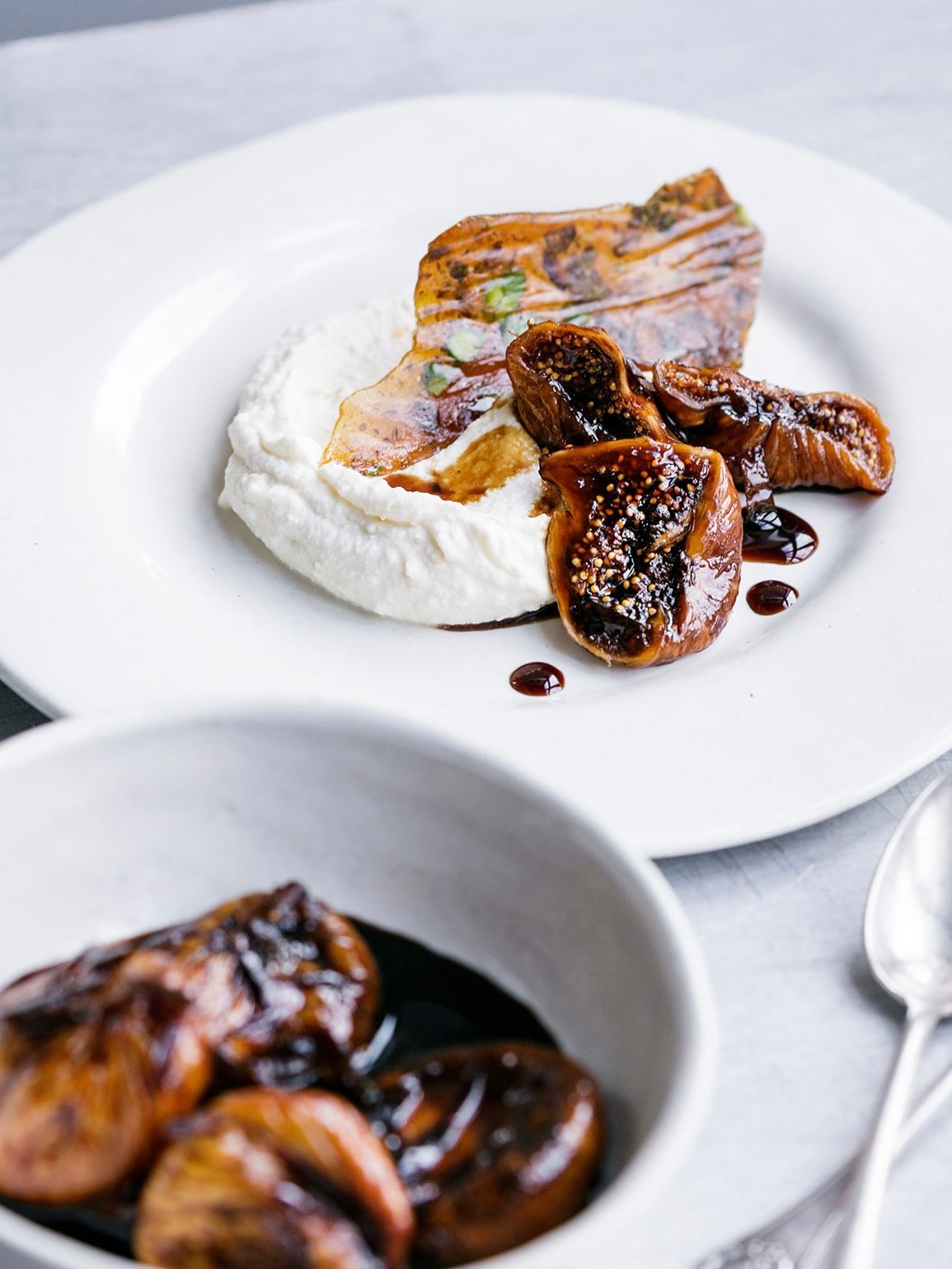 Crema di ricotta e fico Rezept