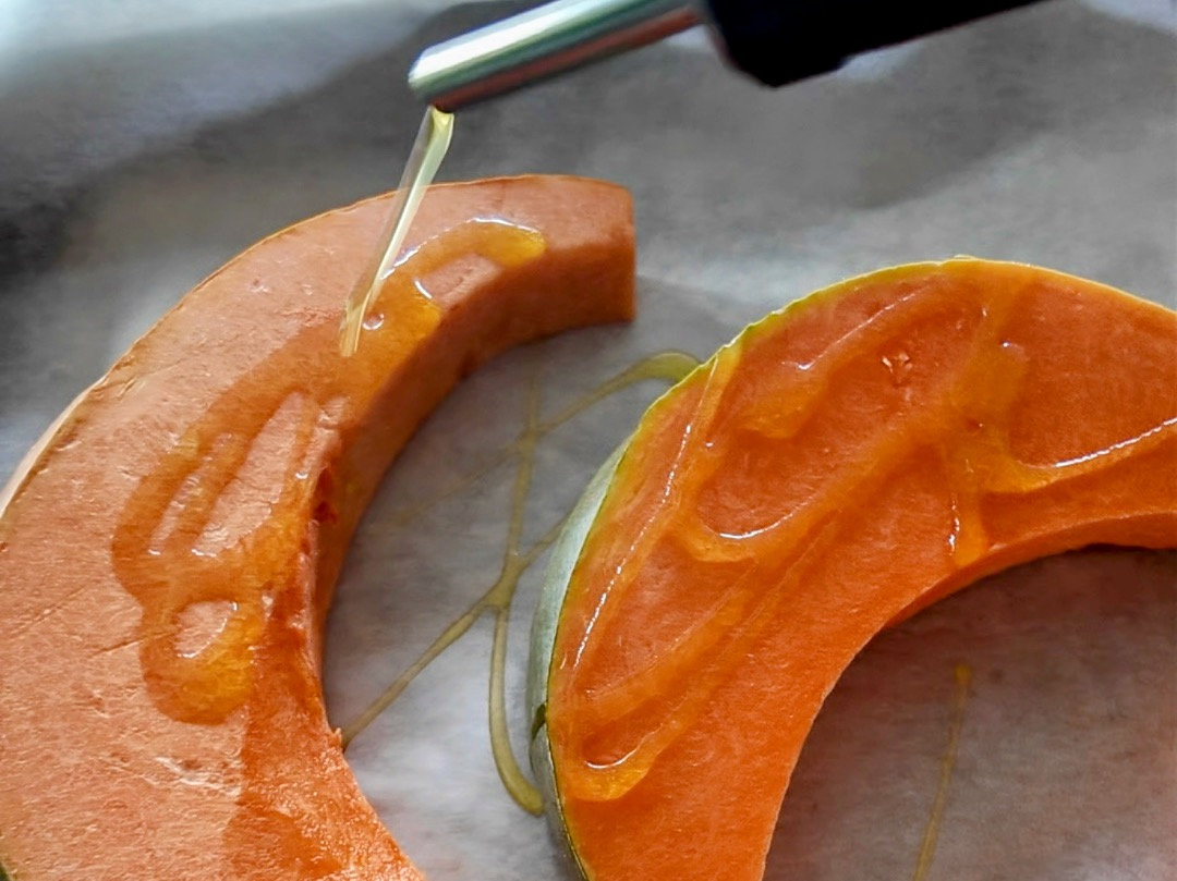 Schritt 1: Kürbis für Basken-Kürbis Cheesecake vorbereiten und pürieren 