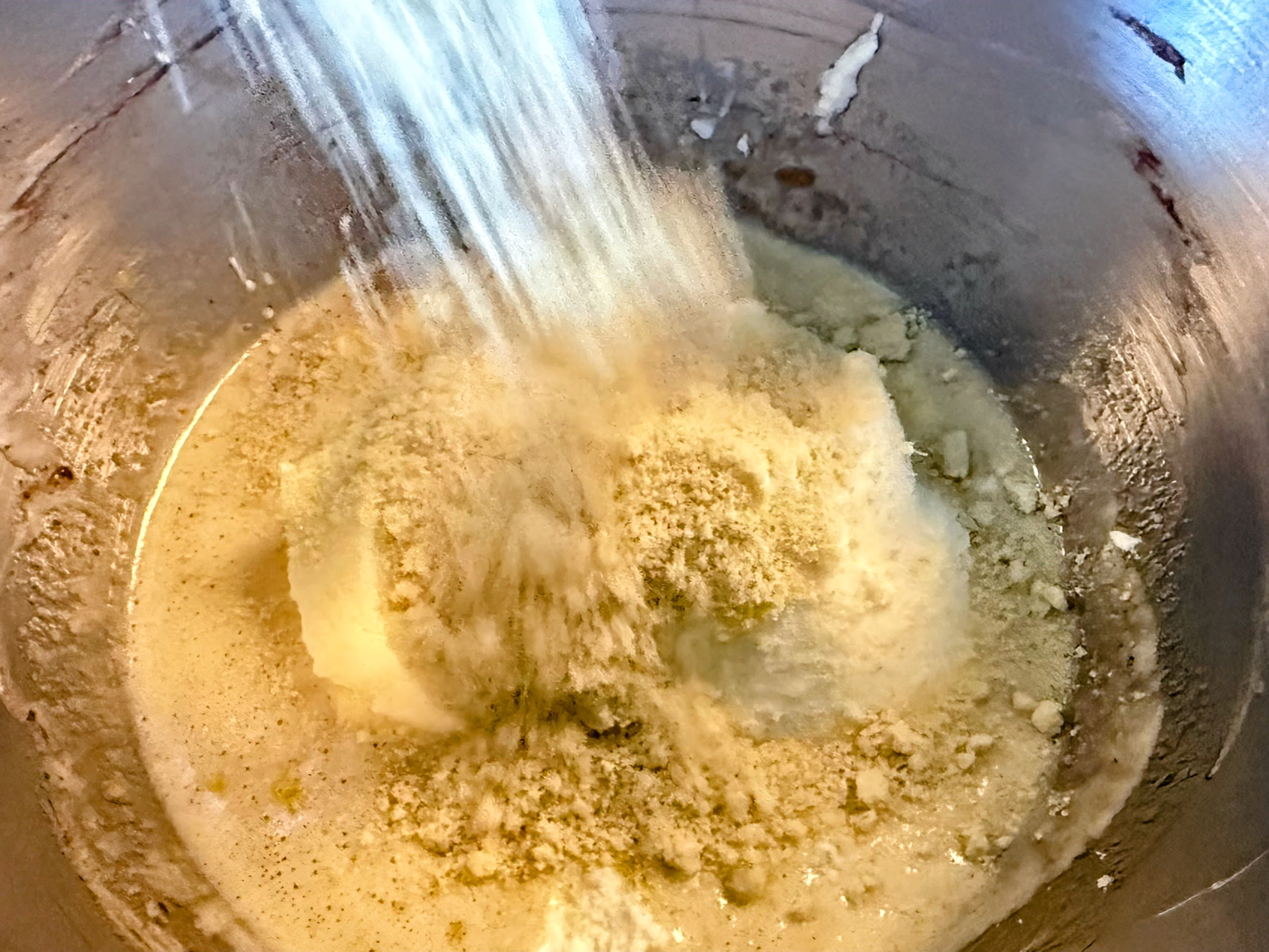 Schritt 1: Teig für Torta della Monache vorbereiten 