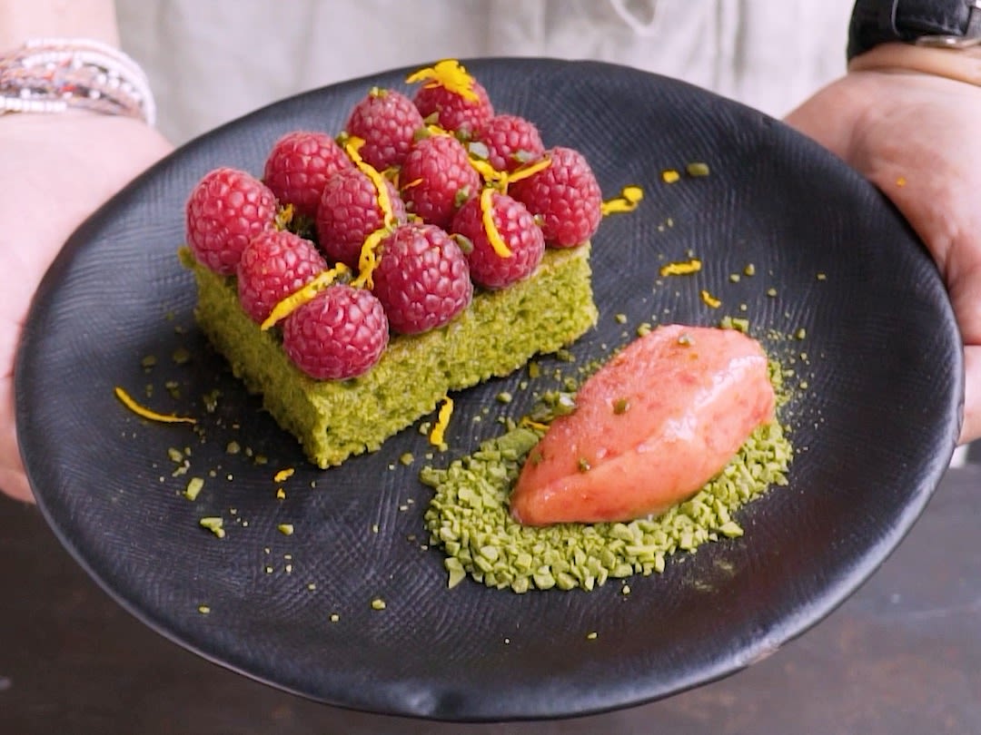 Schritt 3: Matcha-Grüntee-Cake backen