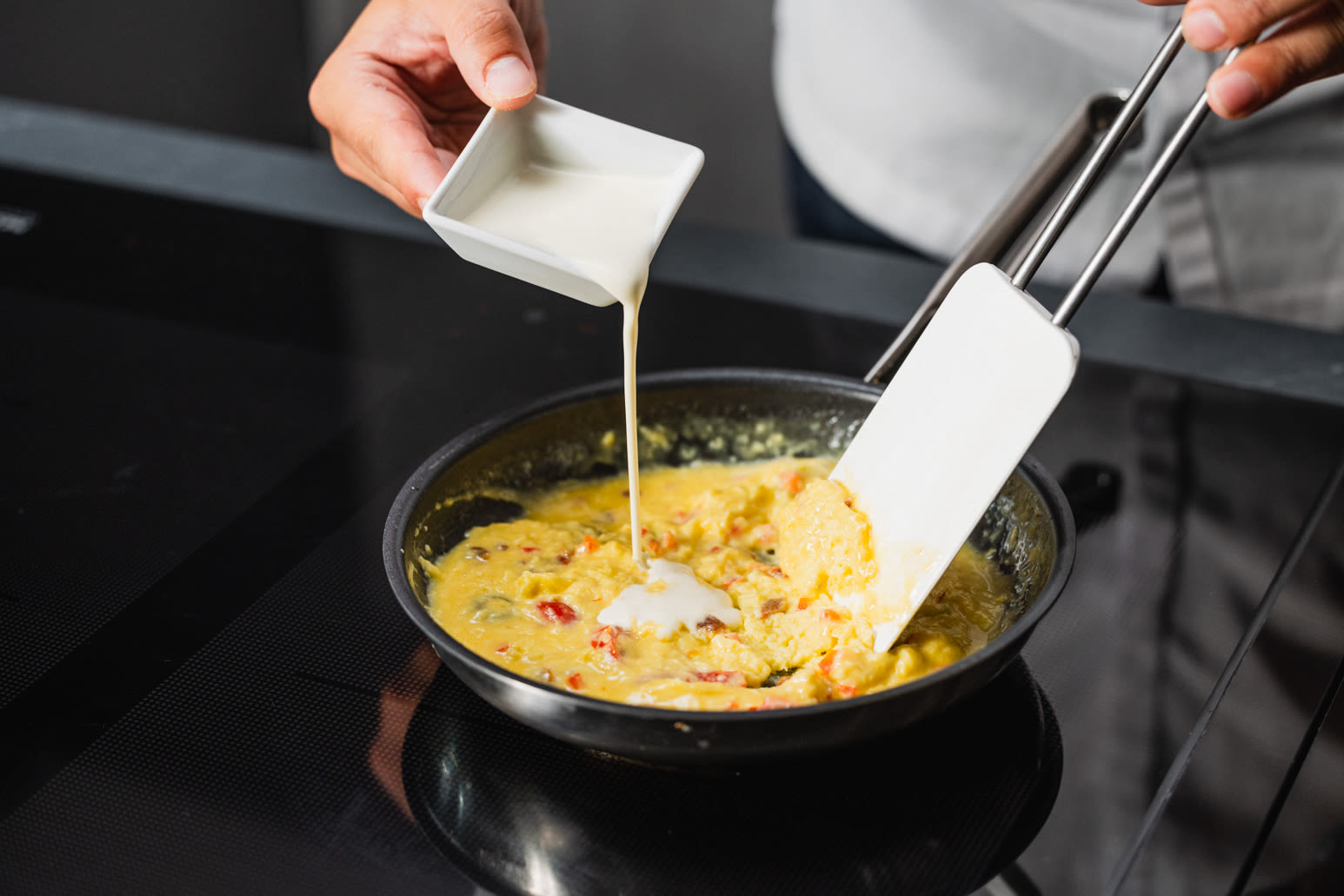 Schritt 2: Omelette zubereiten