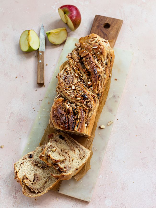 Apfel-Mandel-Zopf Rezept Apfel-Mandel-Zopf Rezept