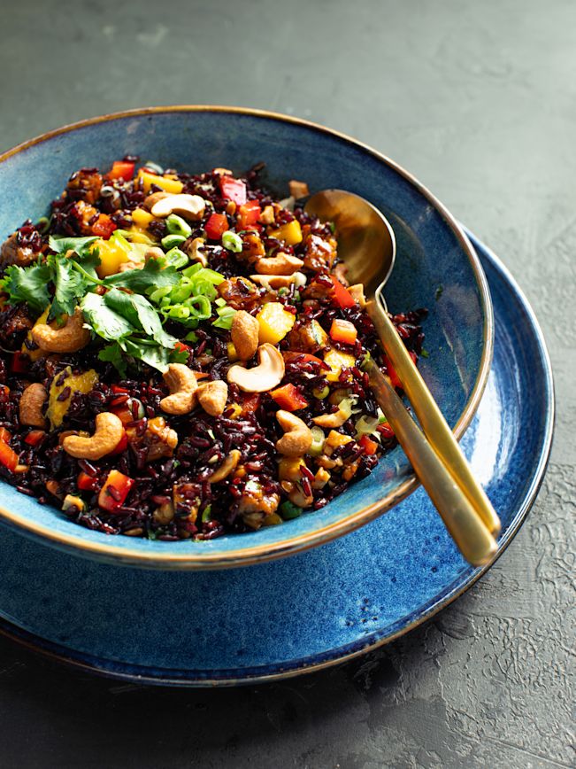 Reis Salat mit Mango Rezept 1 Reis Salat mit Mango Rezept 1