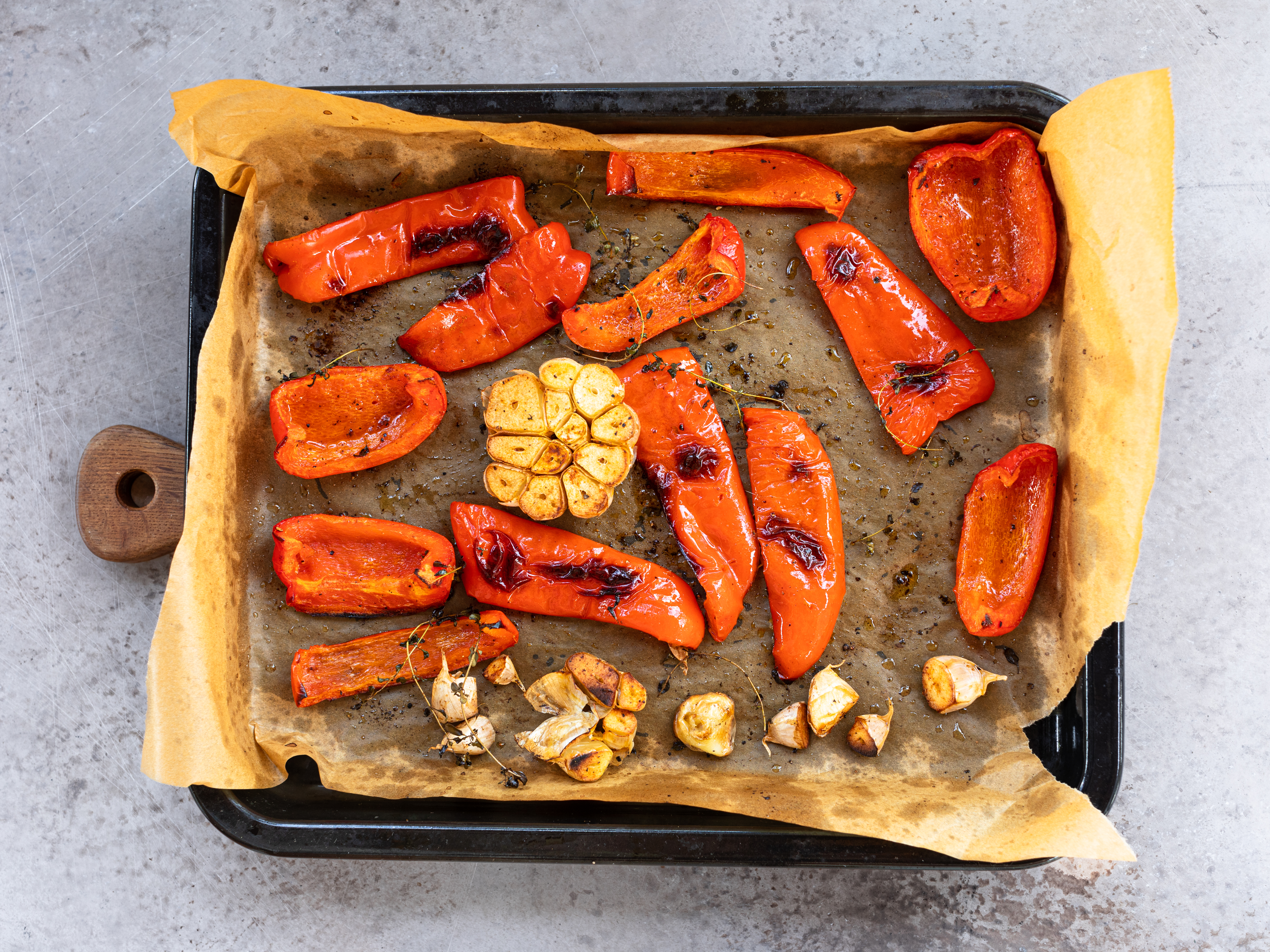 Schritt 1: Gemüse rösten