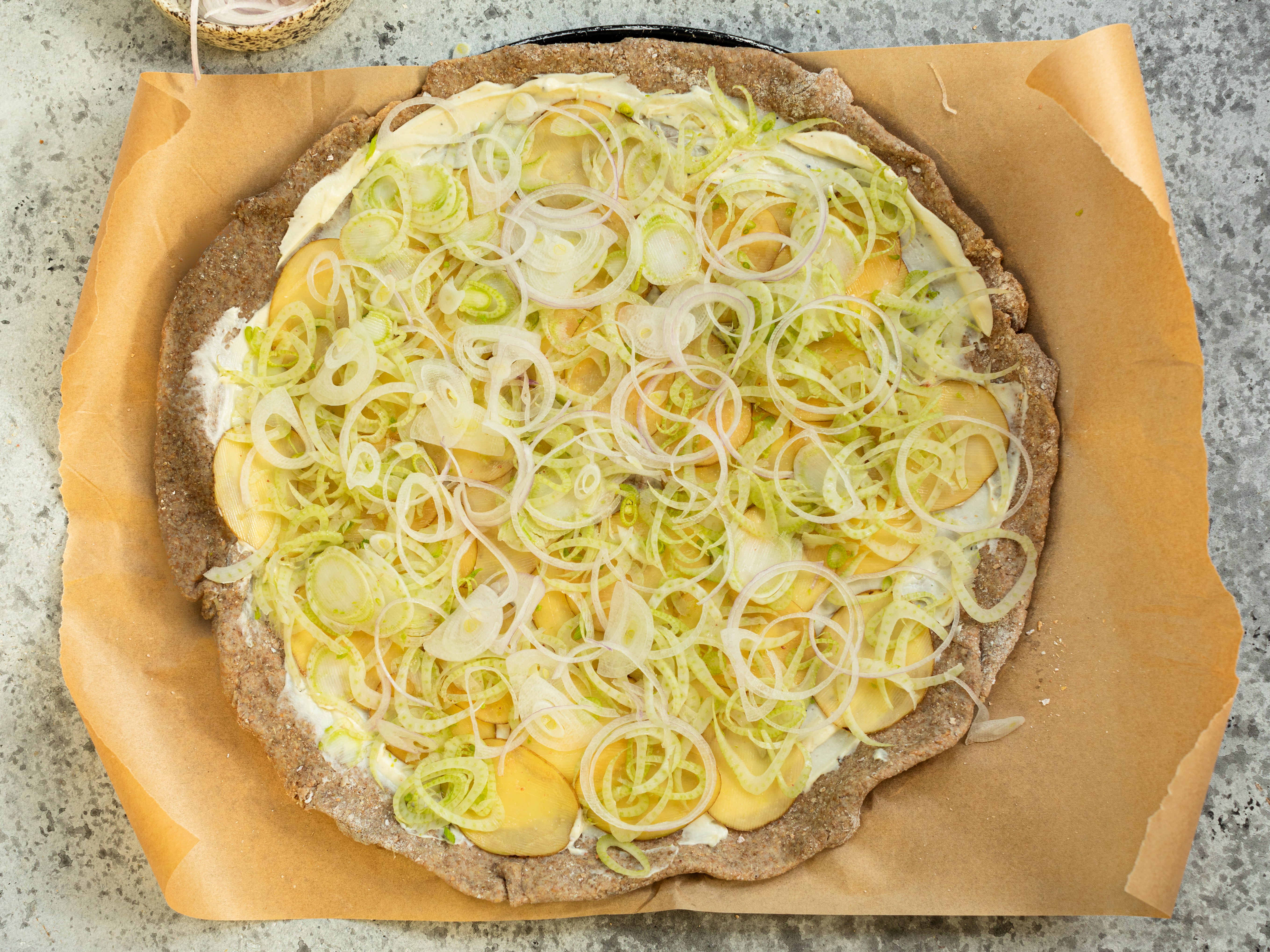 Schritt 4: Belegen und backen