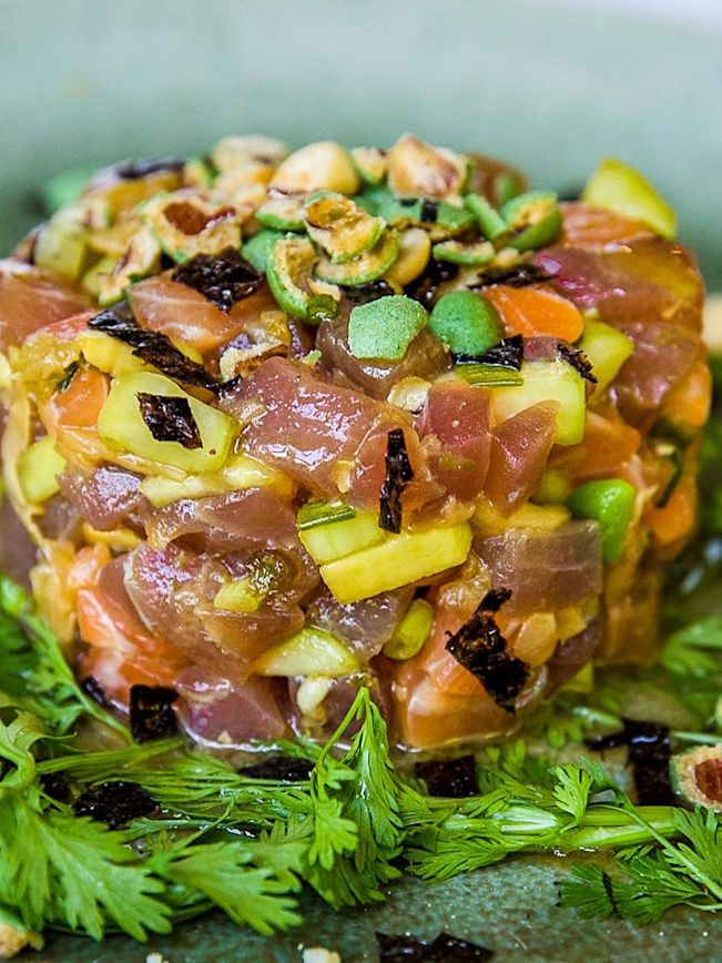 Lachs Tuna Tatar Rezept 3 Lachs Tuna Tatar Rezept 3